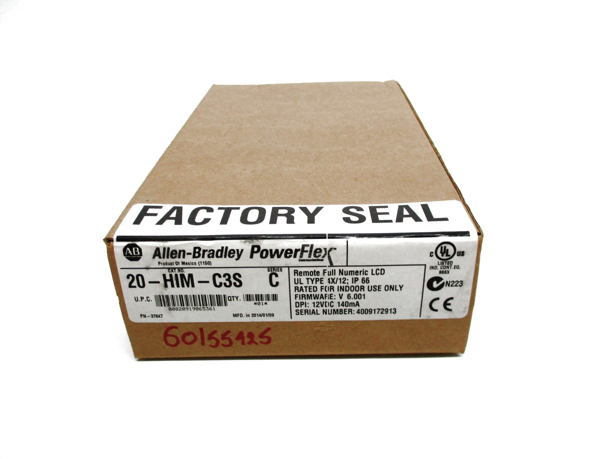 ALLEN BRADLEY 20-HIM-C3S SER. C F/W 6.001 NSFS