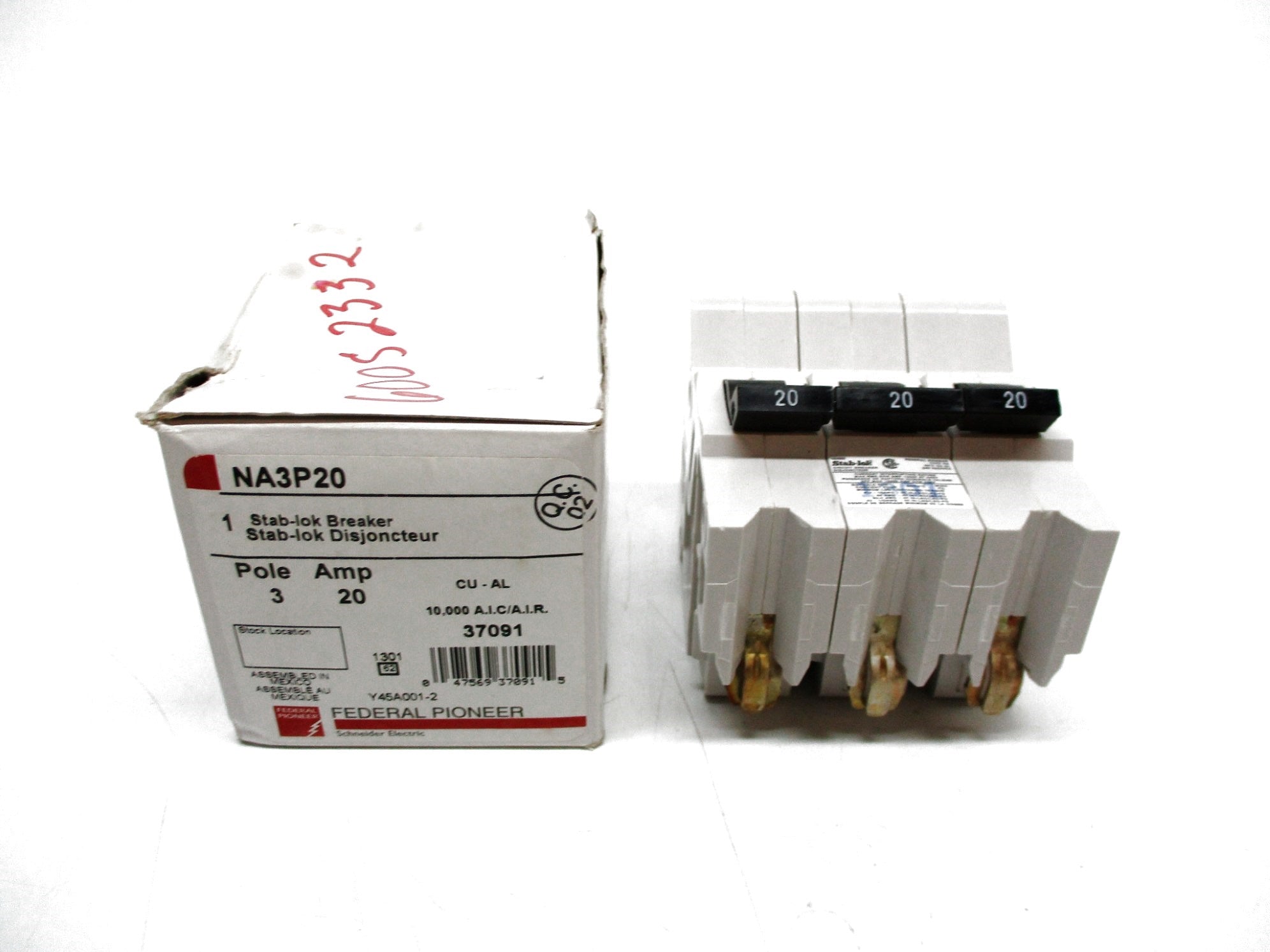 FEDERAL PIONEER NA3P20 20A 240VAC NSMP