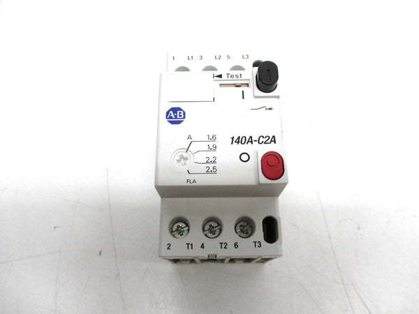 ALLEN BRADLEY 140A-C2A-B25 SER. A 1.6-2.5A (BR/WH) NSMP