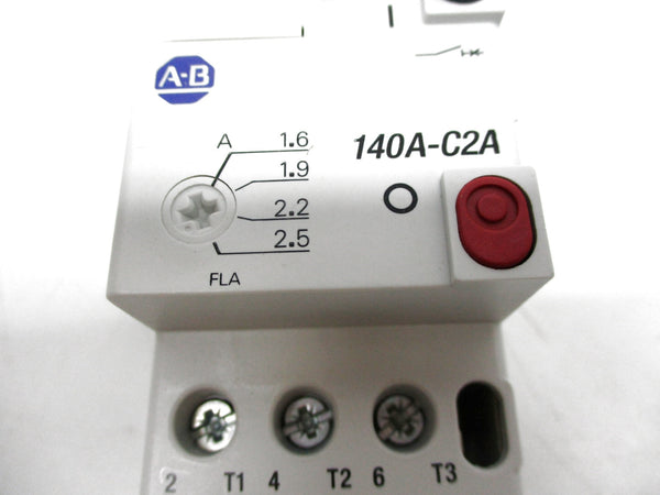 ALLEN BRADLEY 140A-C2A-B25 SER. A 1.6-2.5A (BR/WH) NSMP