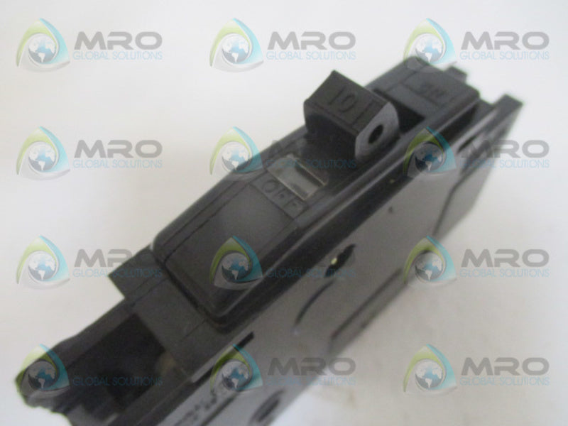 SQURE D QOU110 CIRCUIT BREAKER 10A *USED*