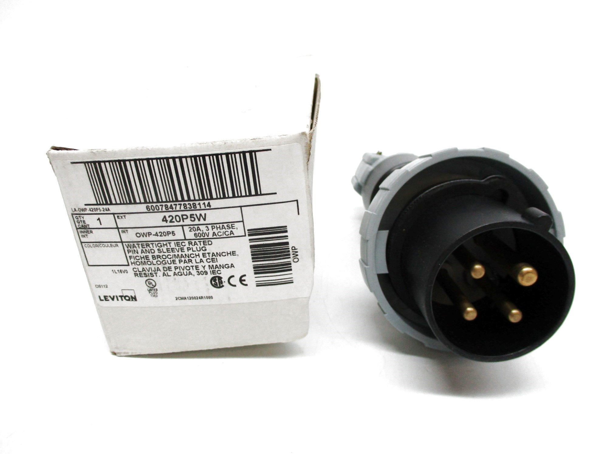 LEVITON 420P5W NSMP