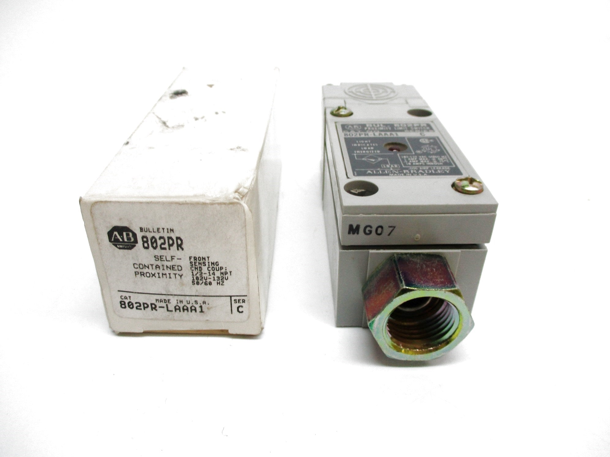 INDUSTRIAL SPARE PART 802PR-LAAA1 SER. C 102-132VAC 10A (WH) NSMP