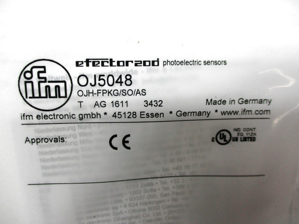 IFM EFECTOR OJ5048 NSMP