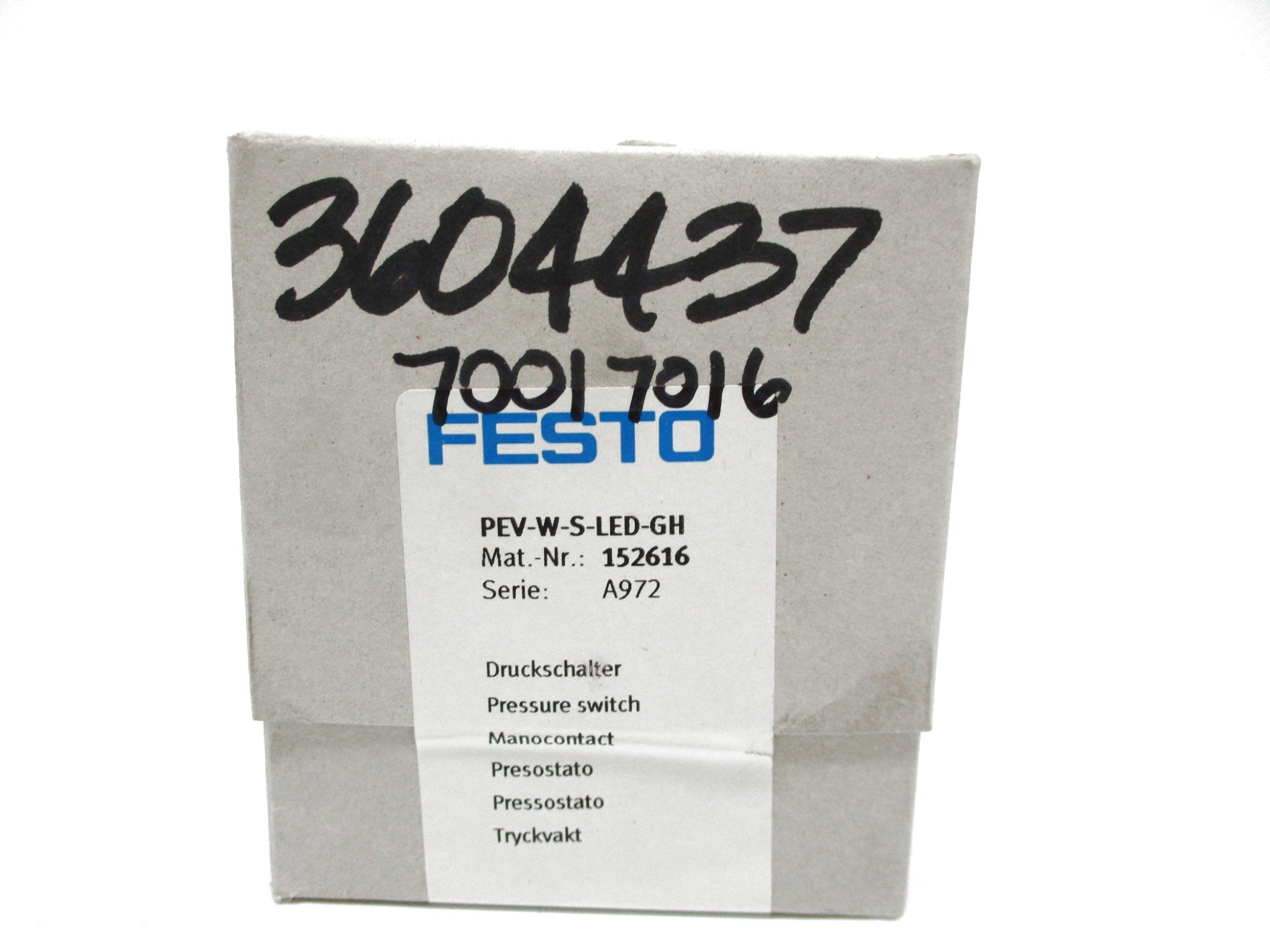 FESTO PEV-W-S-LED-GH NSFS