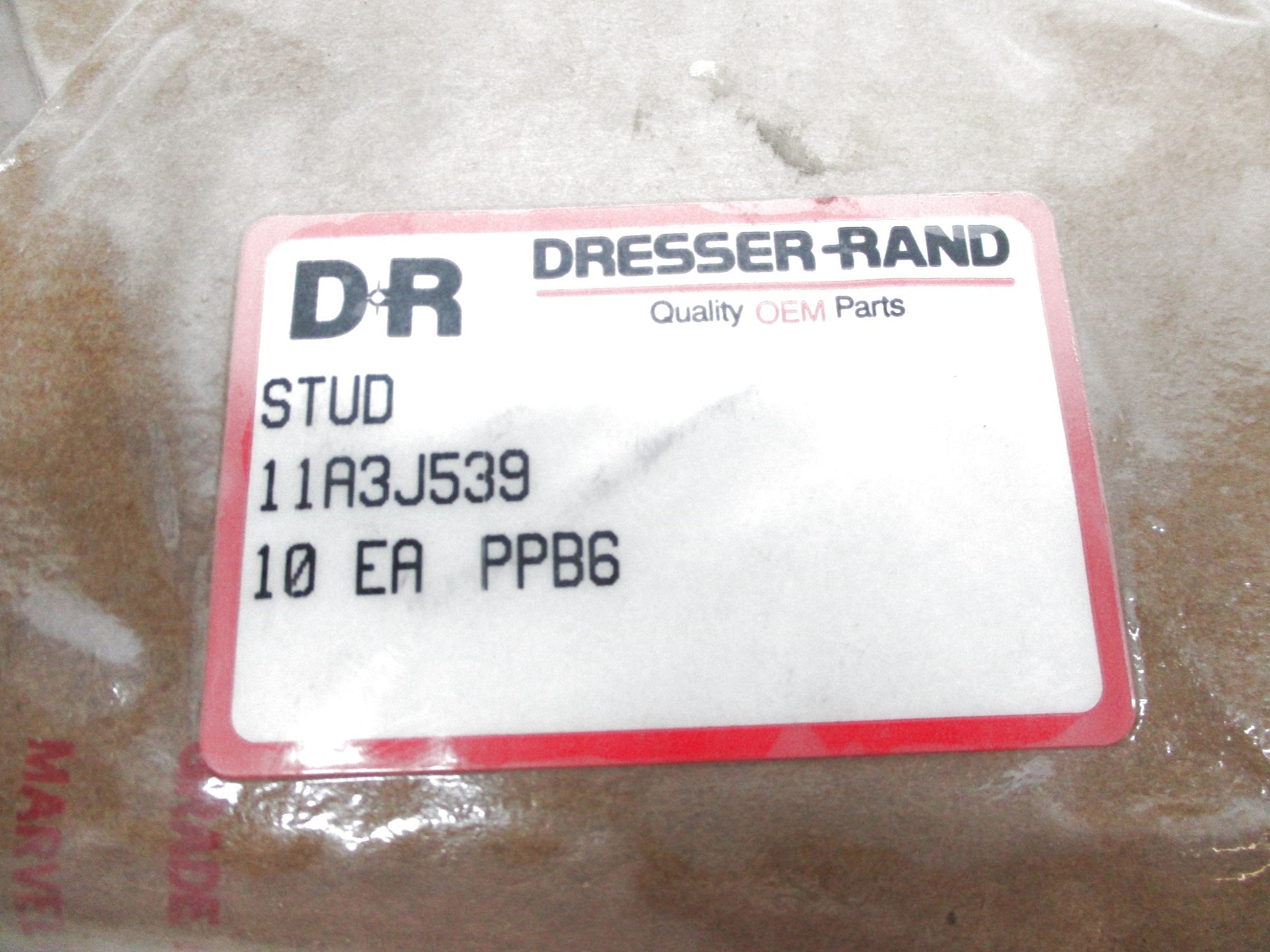 DRESSER-RAND 11A3J539 (PKG OF 10) NSMP