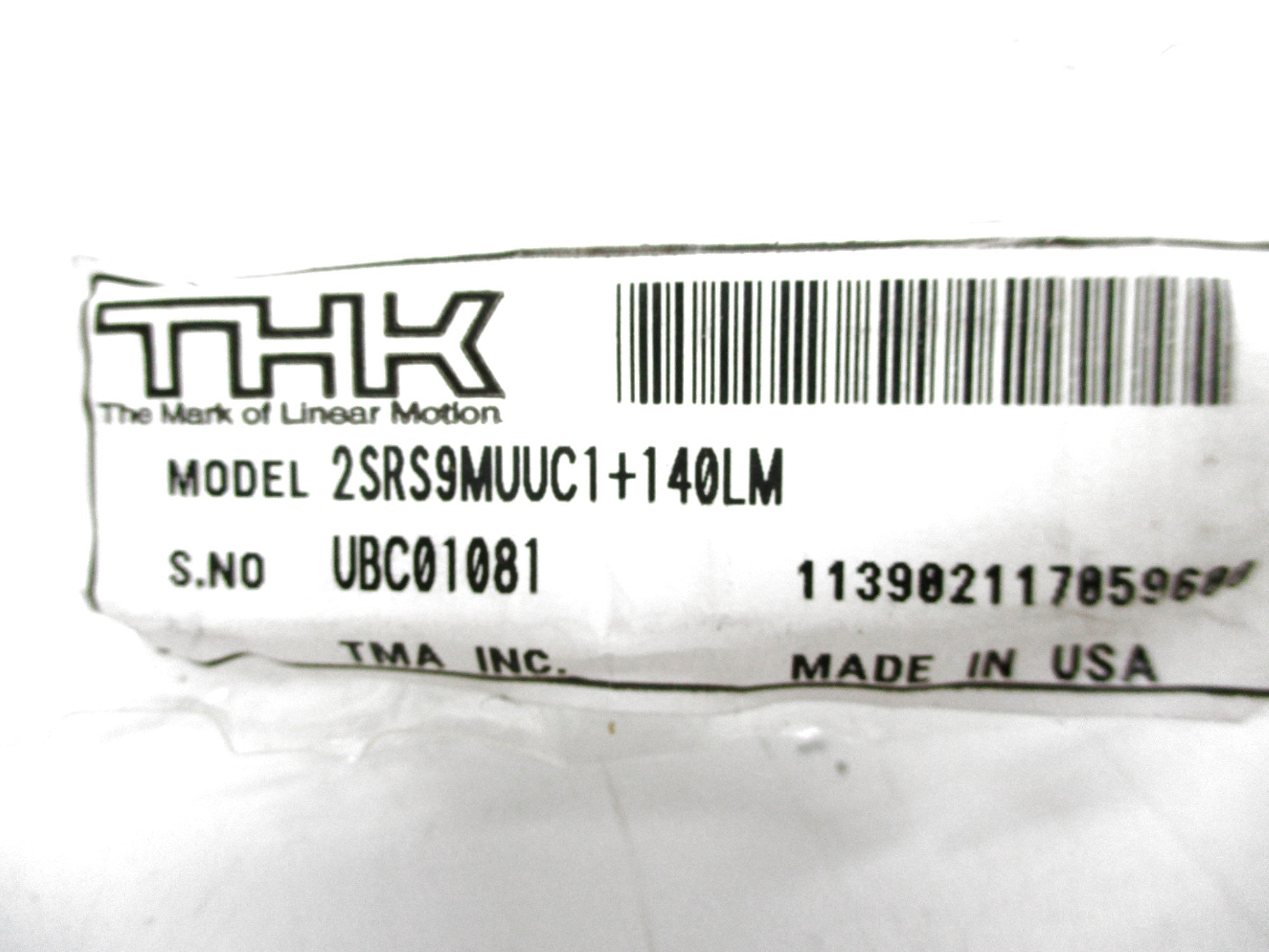 THK 2SRS9MUUC1+140LM NSNP