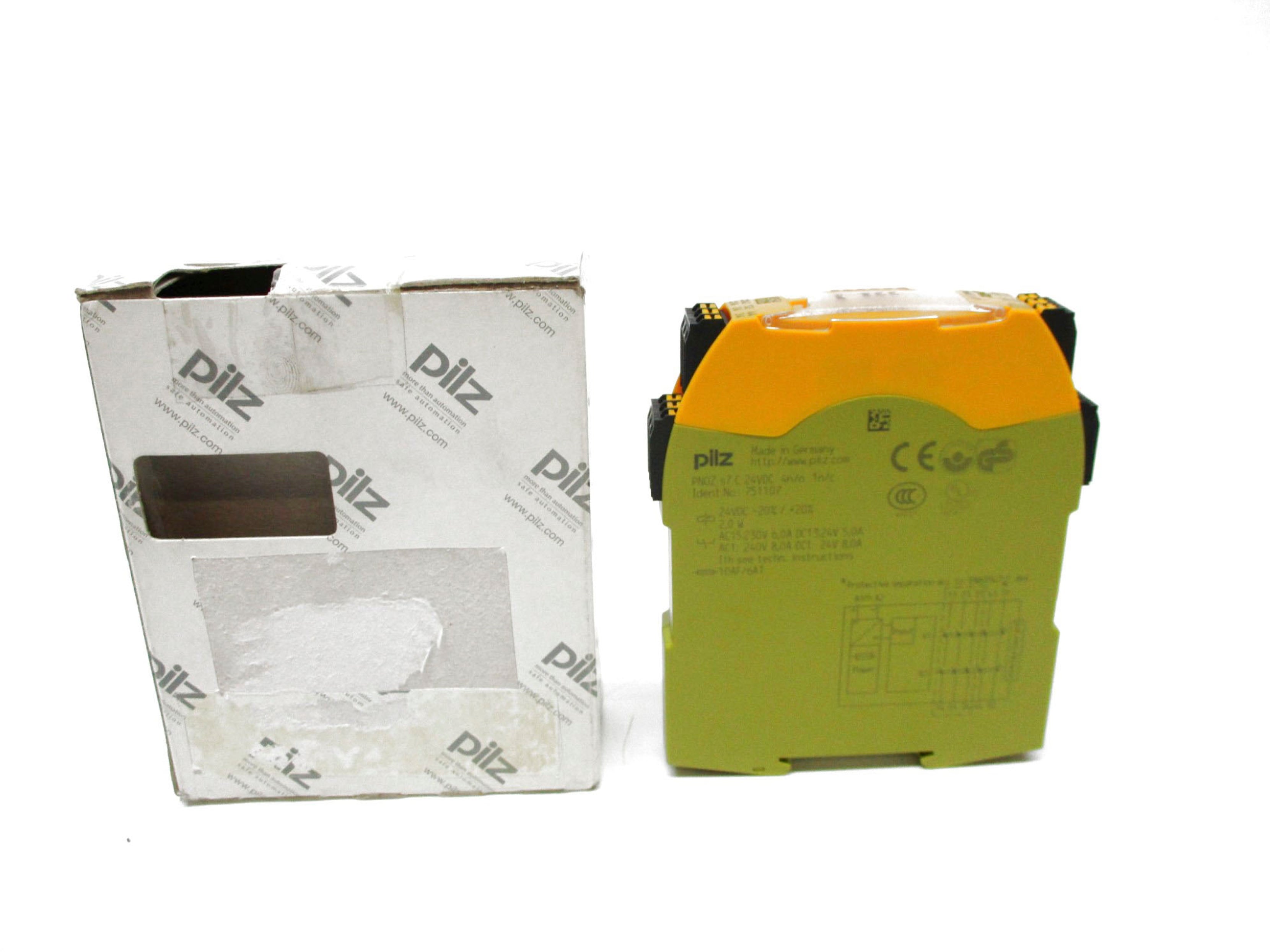 PILZ PNOZ-S7-C-24VDC-4N/O-1N/C 24VDC NSMP