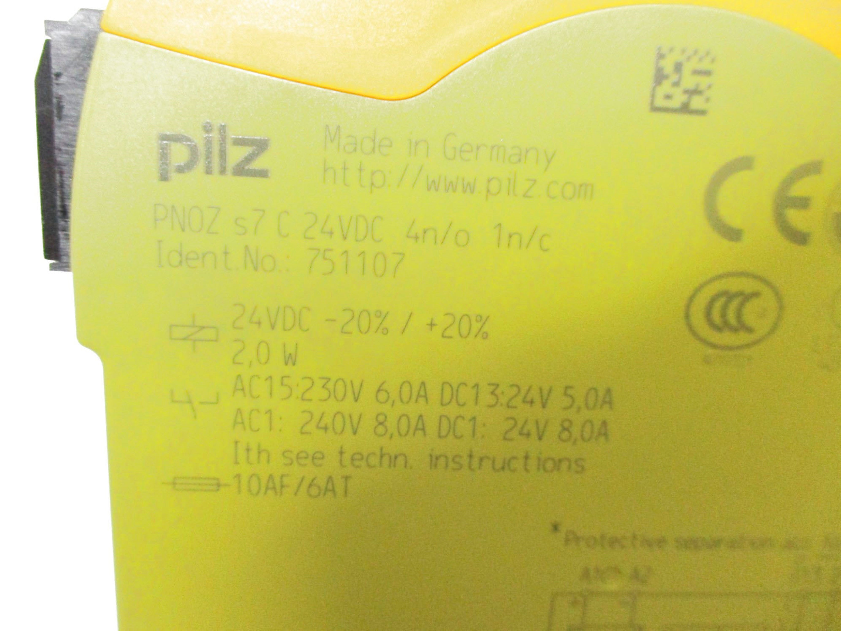 PILZ PNOZ-S7-C-24VDC-4N/O-1N/C 24VDC NSMP