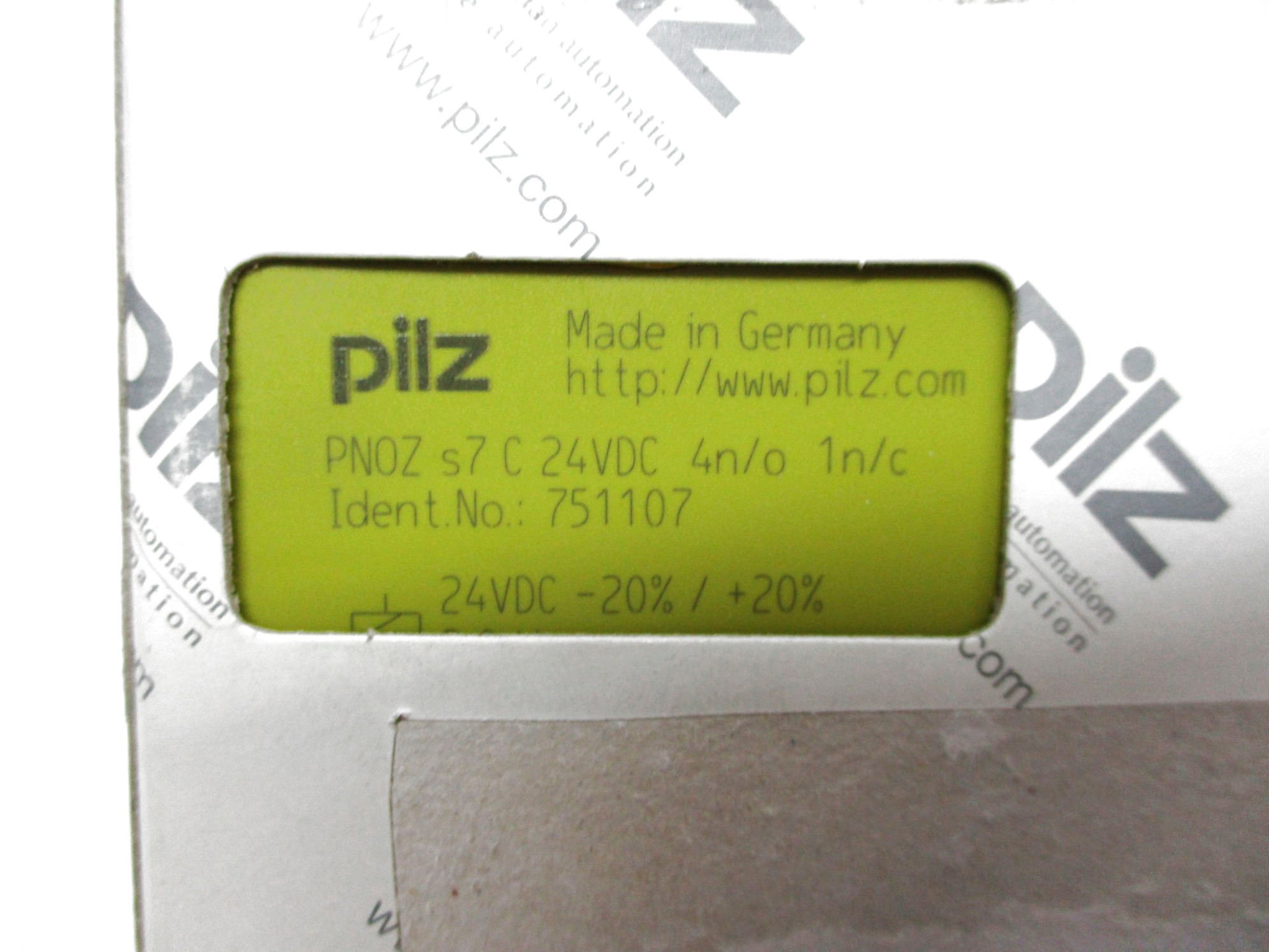 PILZ PNOZ-S7-C-24VDC-4N/O-1N/C 24VDC NSMP