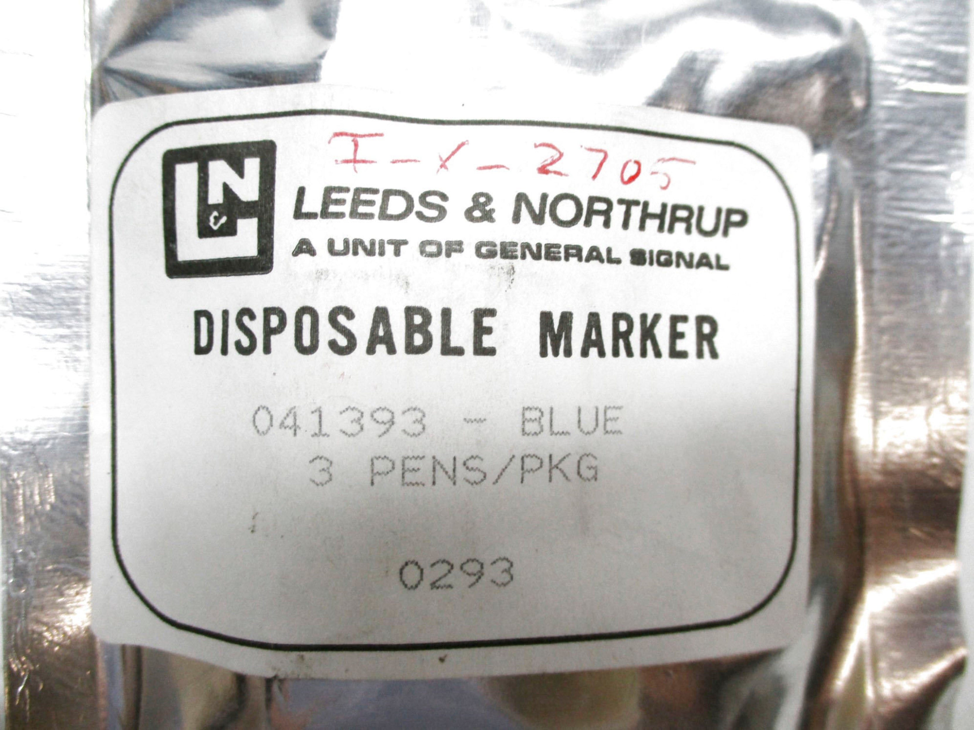 LEEDS&NORTHRUP 041393 (PKG OF 3) NSMP