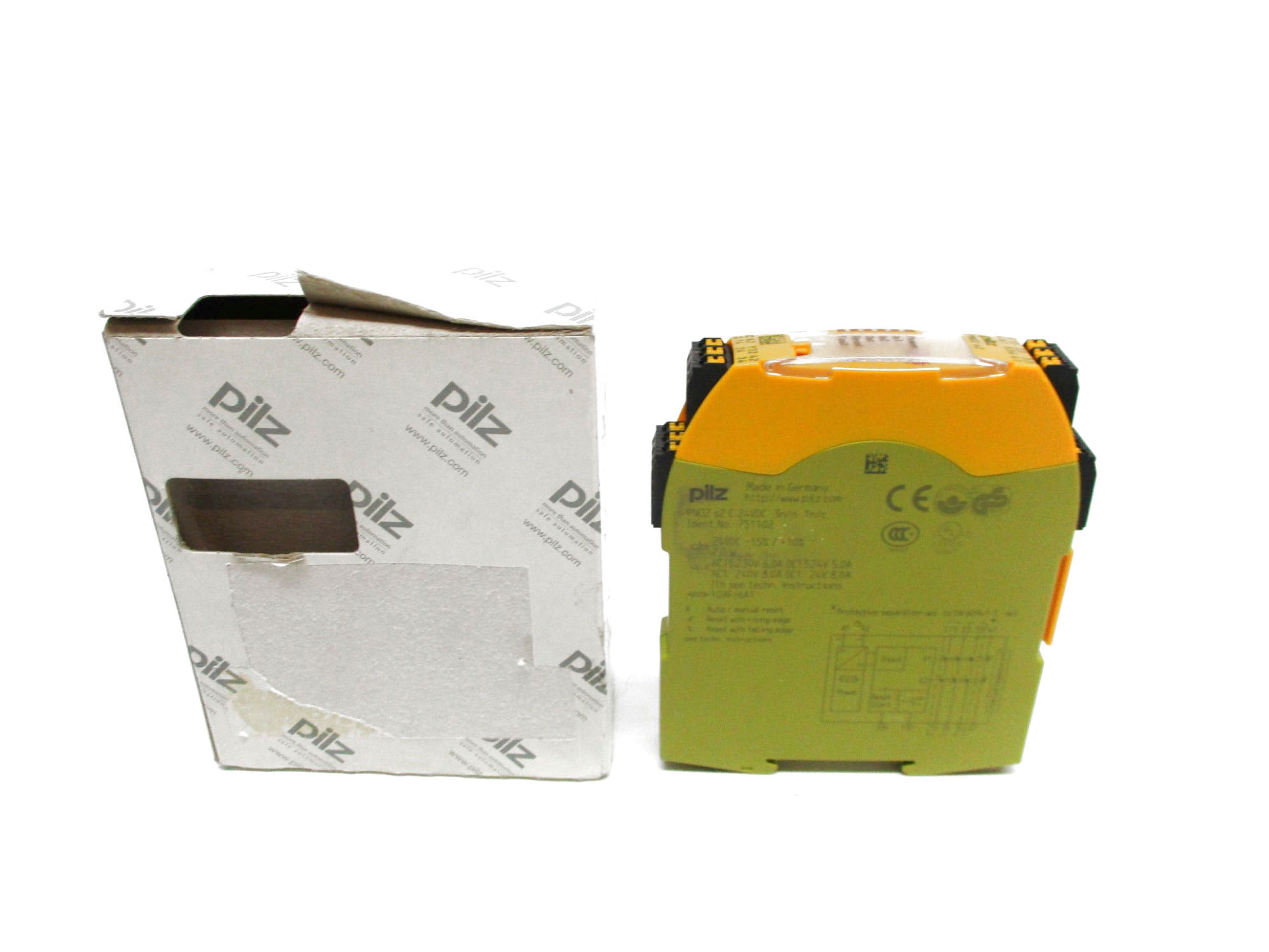 PILZ PNOZ-S2C-24VDC-3N/O-1N/C 24VDC NSMP