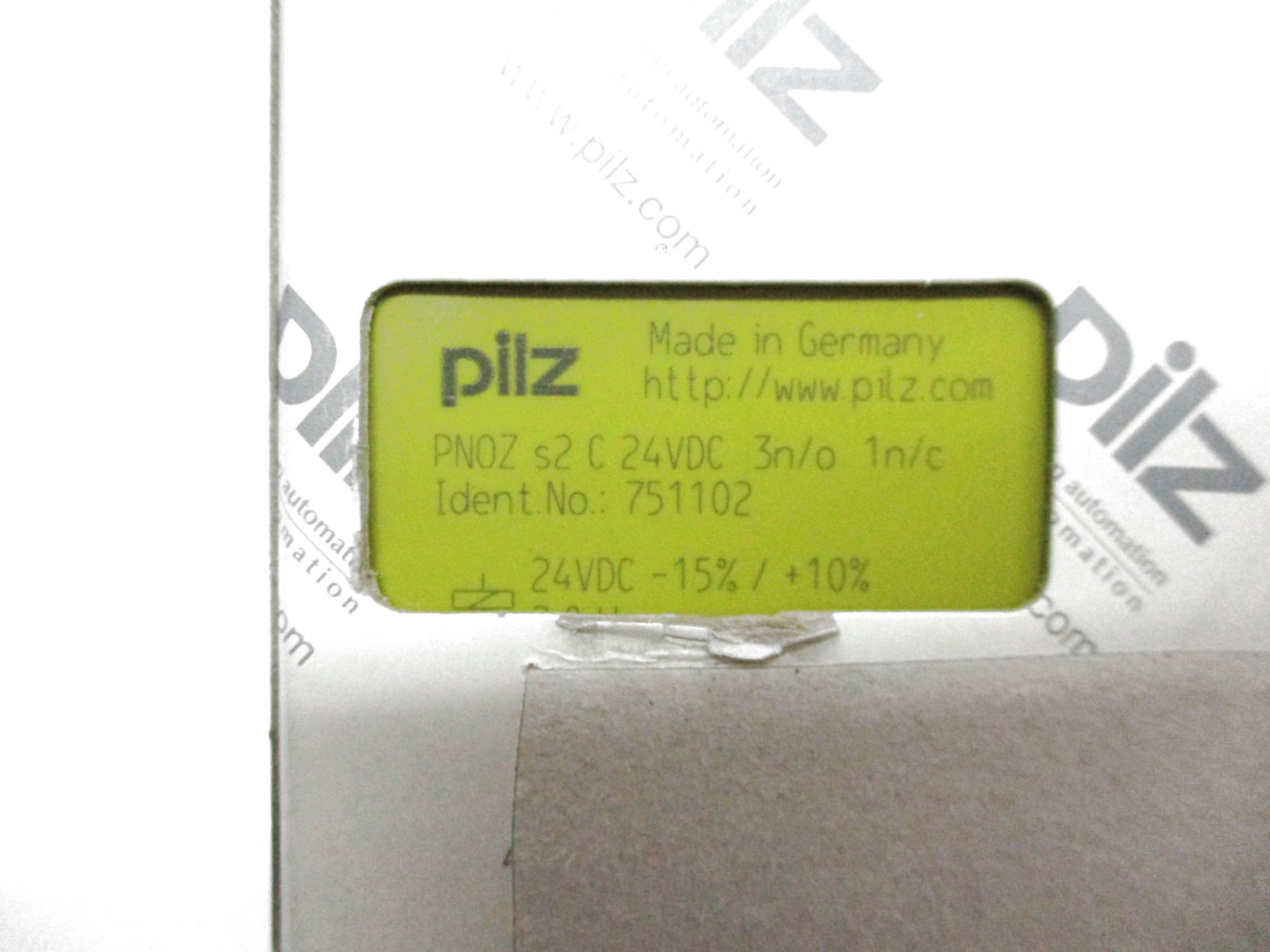 PILZ PNOZ-S2C-24VDC-3N/O-1N/C 24VDC NSMP