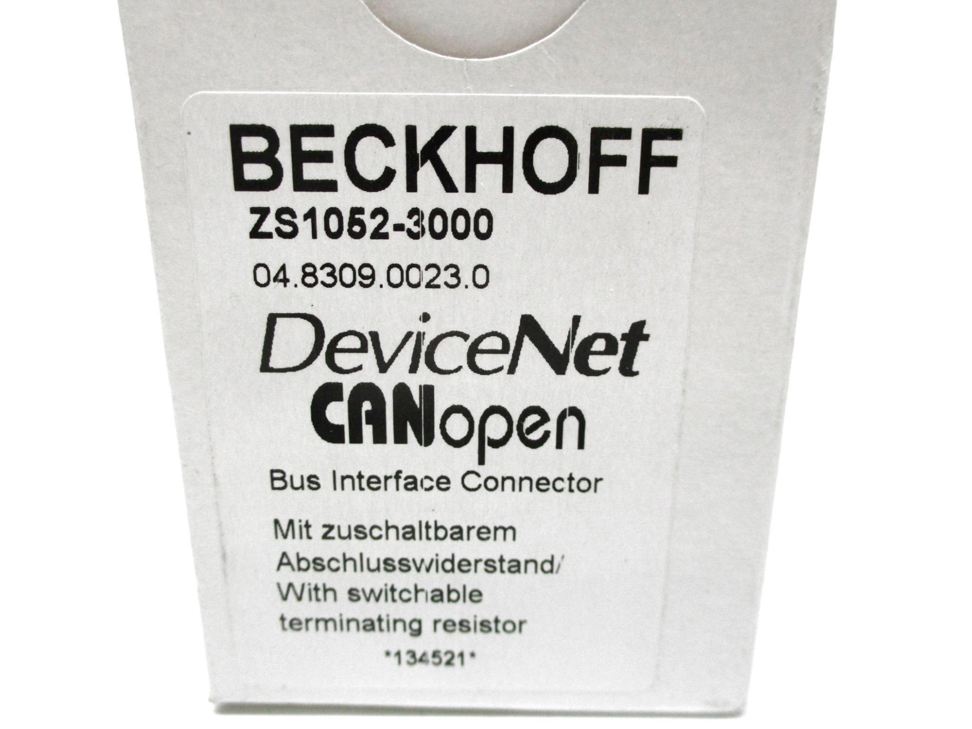 BECKHOFF ZS1052-3000 NSMP