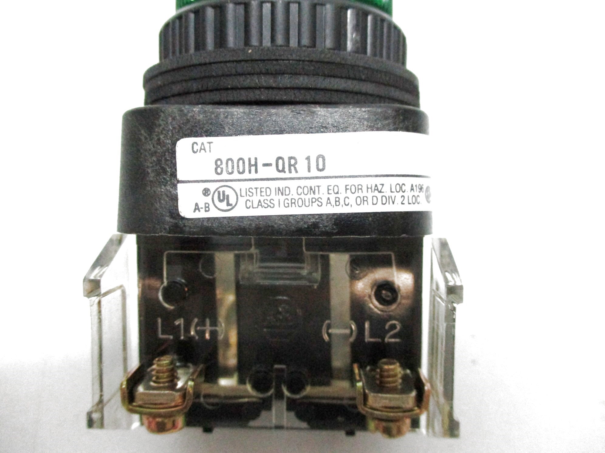 ALLEN BRADLEY 800H-QR10G SER. F 120V (GY/BL) NSMP