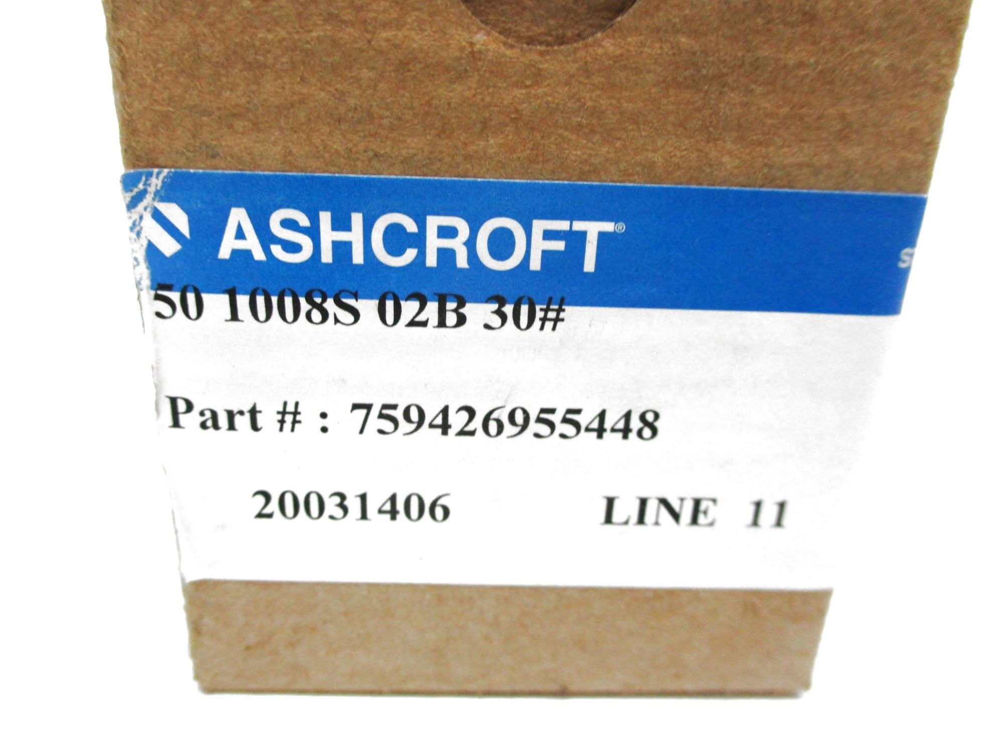 ASHCROFT 501008S02B30# NSMP