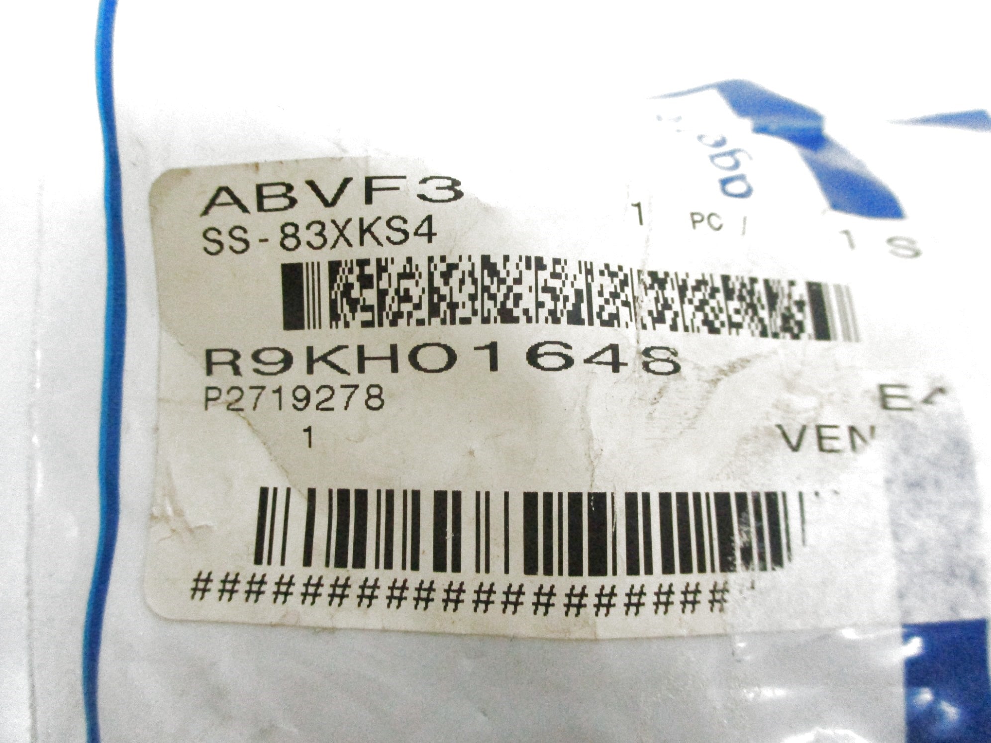 SWAGELOK SS-83XKS4 NSMP
