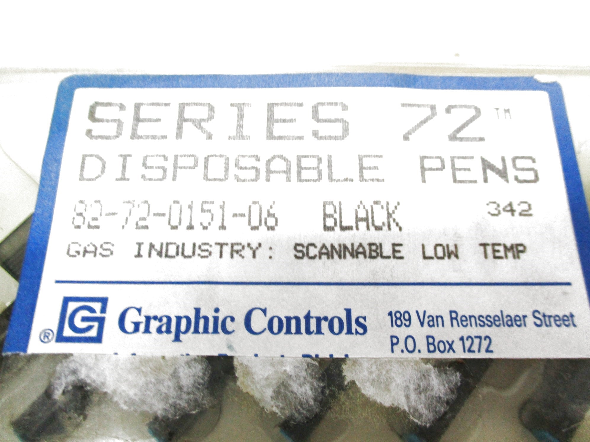 GRAPHIC CONTROLS 82-72-0151-06 (PKG OF 6) NSMP