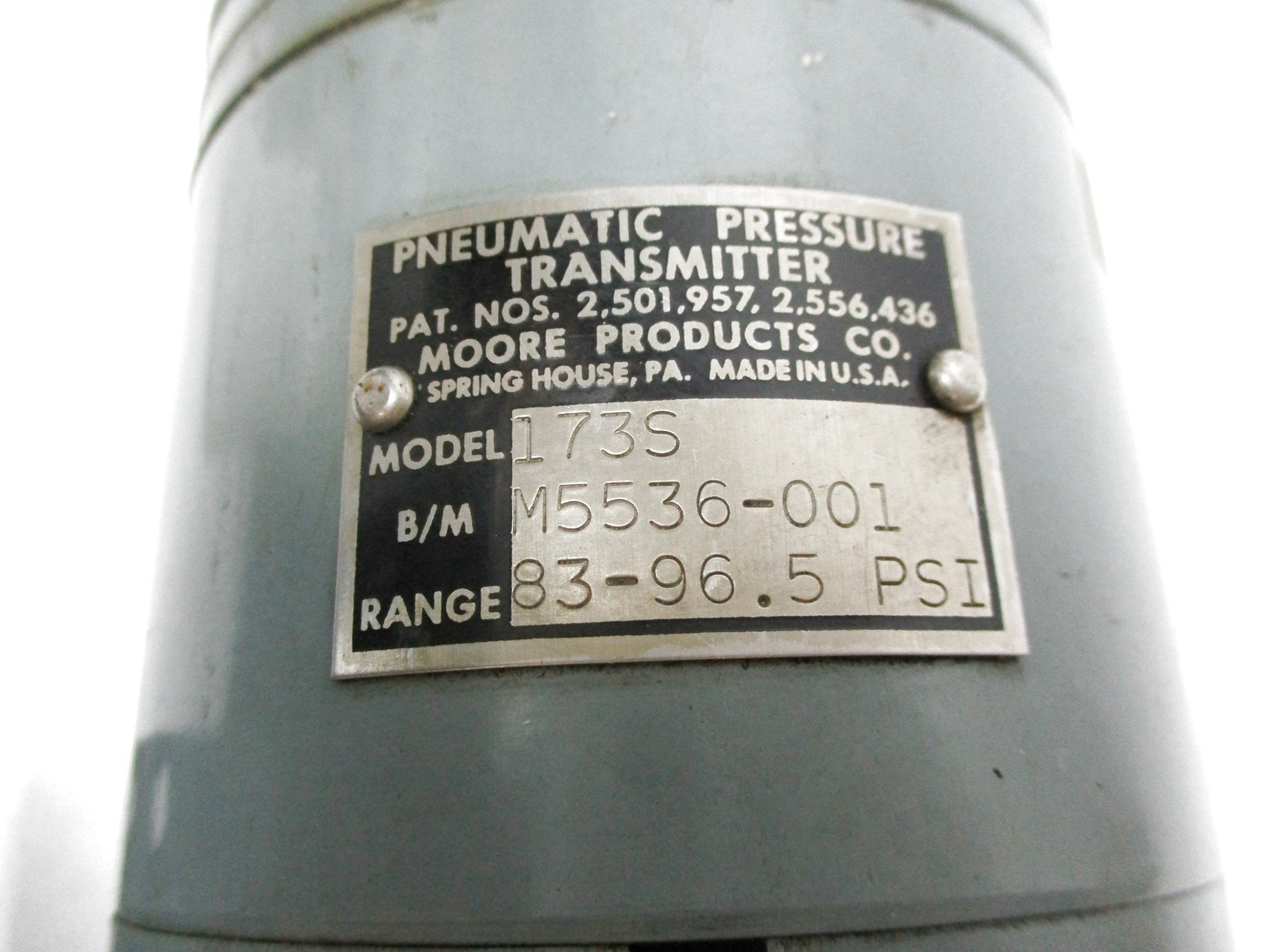 MOORE PRODUCTS 173S UNMP