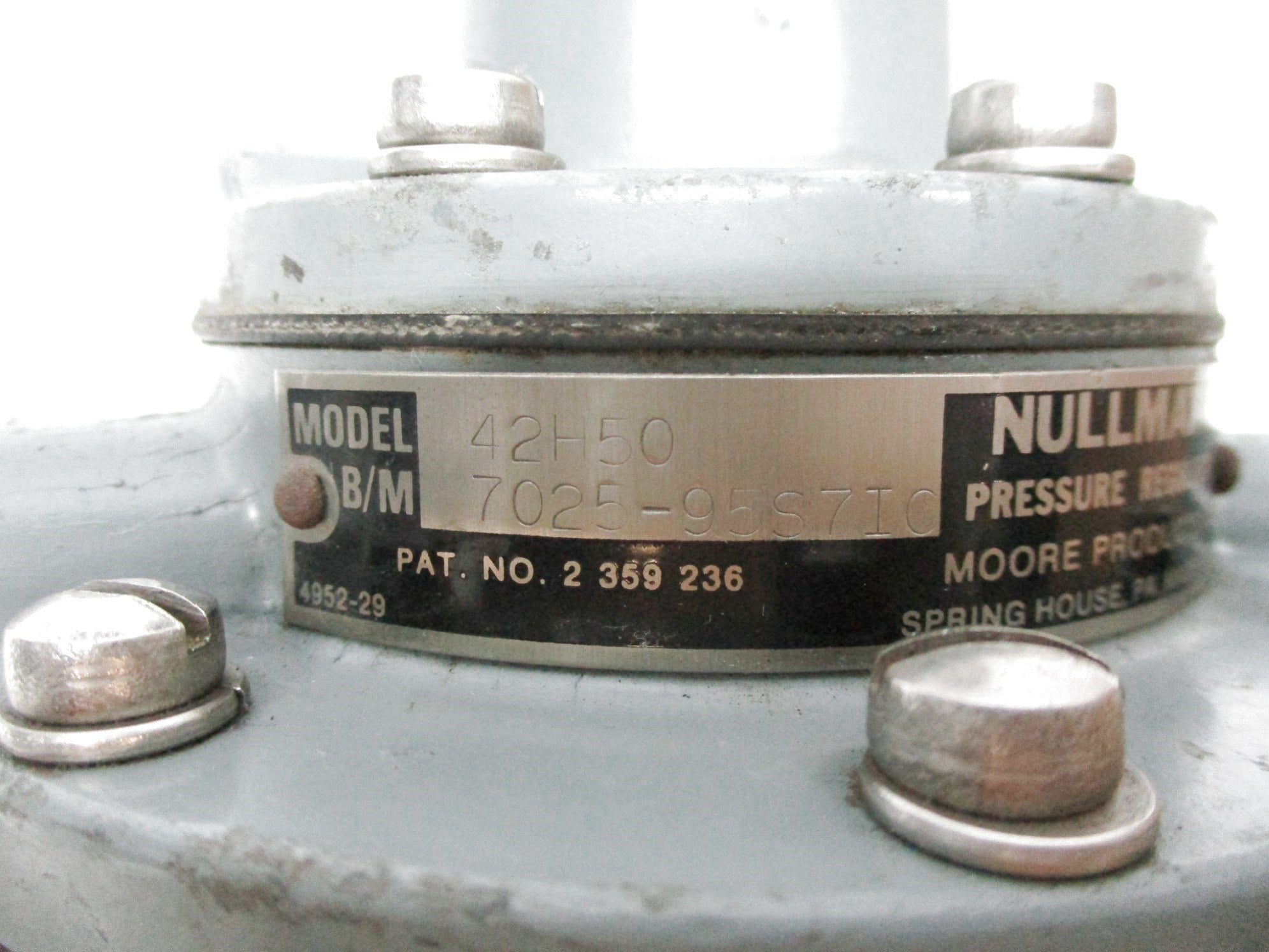 MOORE PRODUCTS 42H50 UNMP