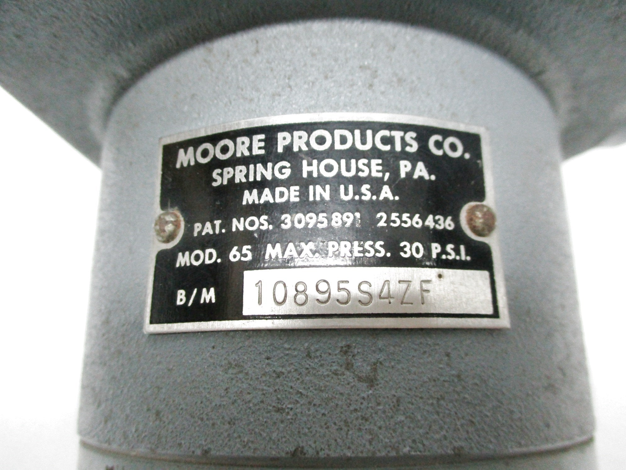 MOORE PRODUCTS MODEL 65 UNMP