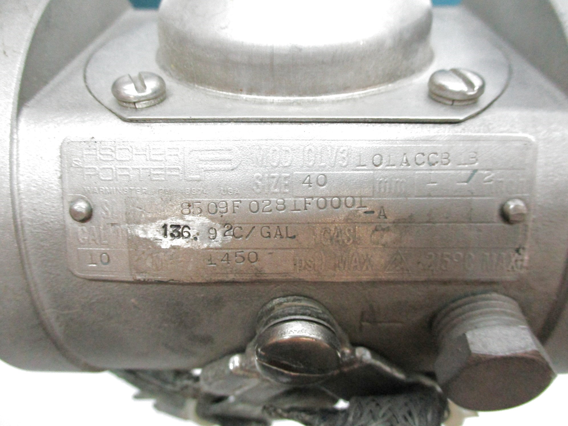 FISHER&PORTER IOLV3101ACCB1B (AS PICTURED) UNMP