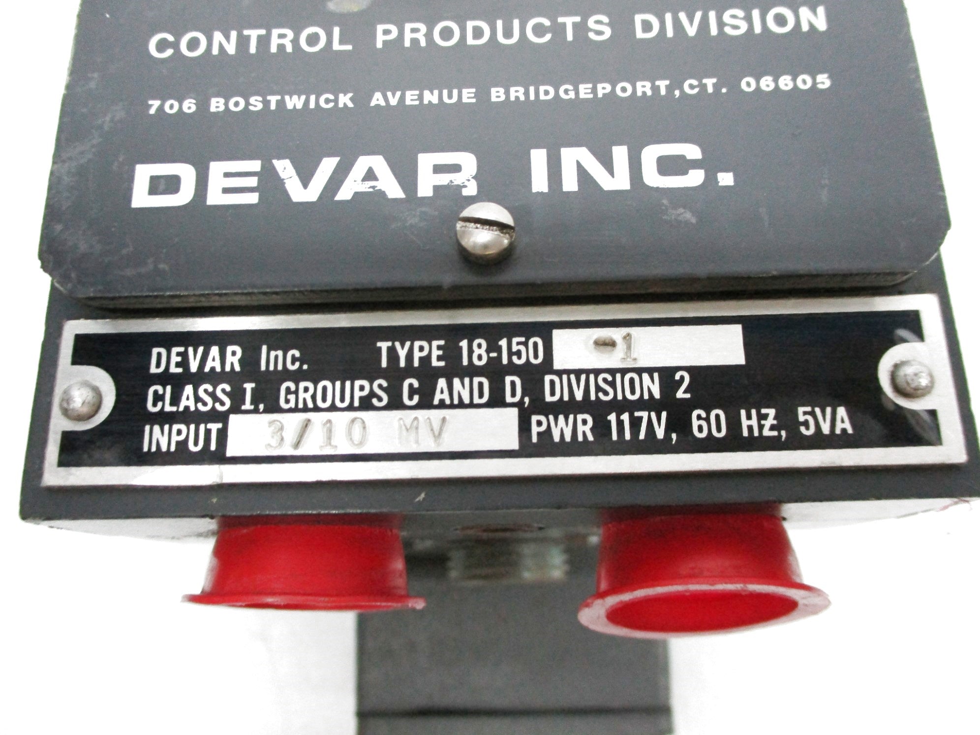 DEVAR MOORE PRODUCTS 18-150-1 771-16SNF2 NSNP