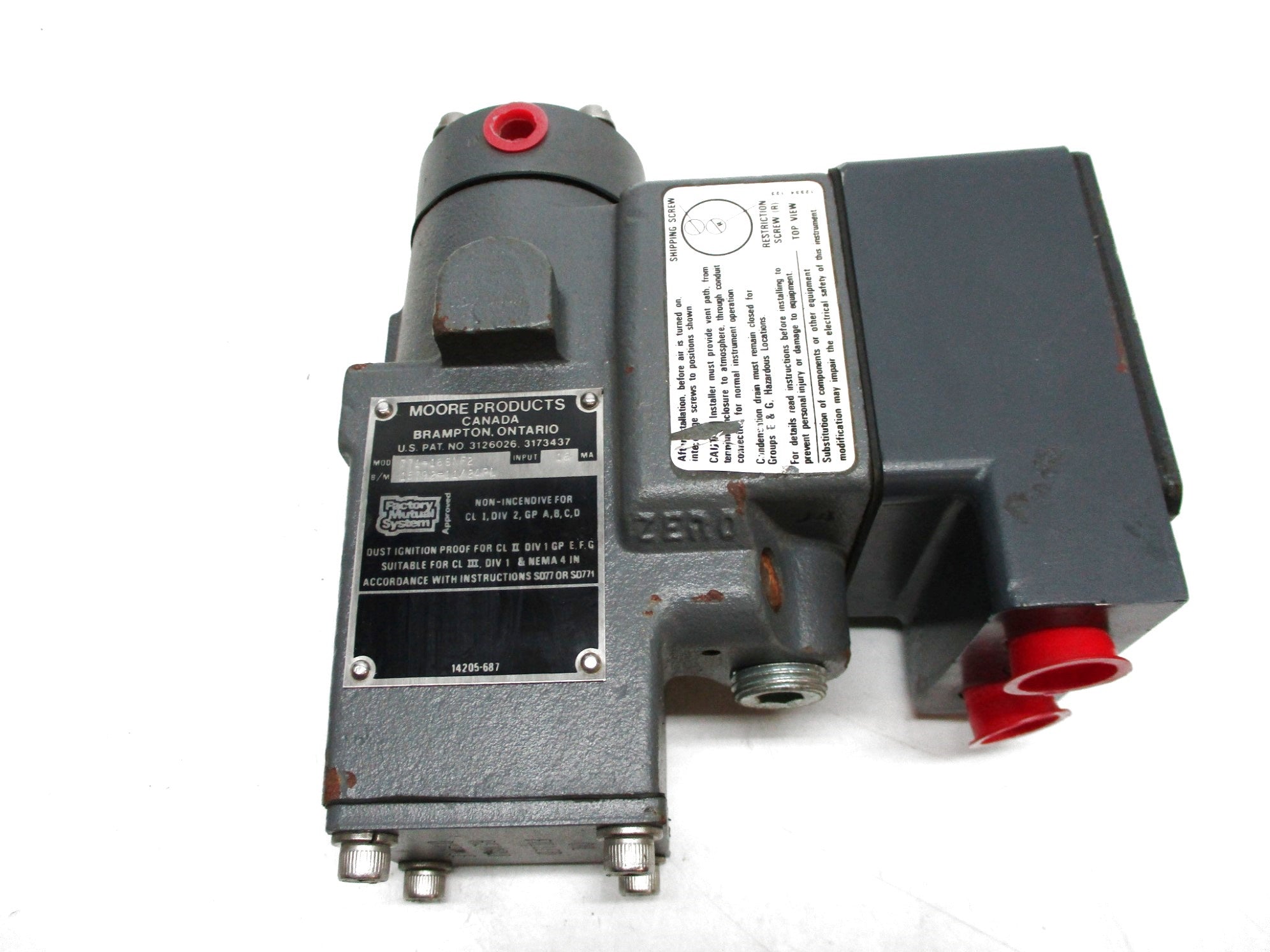DEVAR MOORE PRODUCTS 18-150-1 771-16SNF2 NSNP