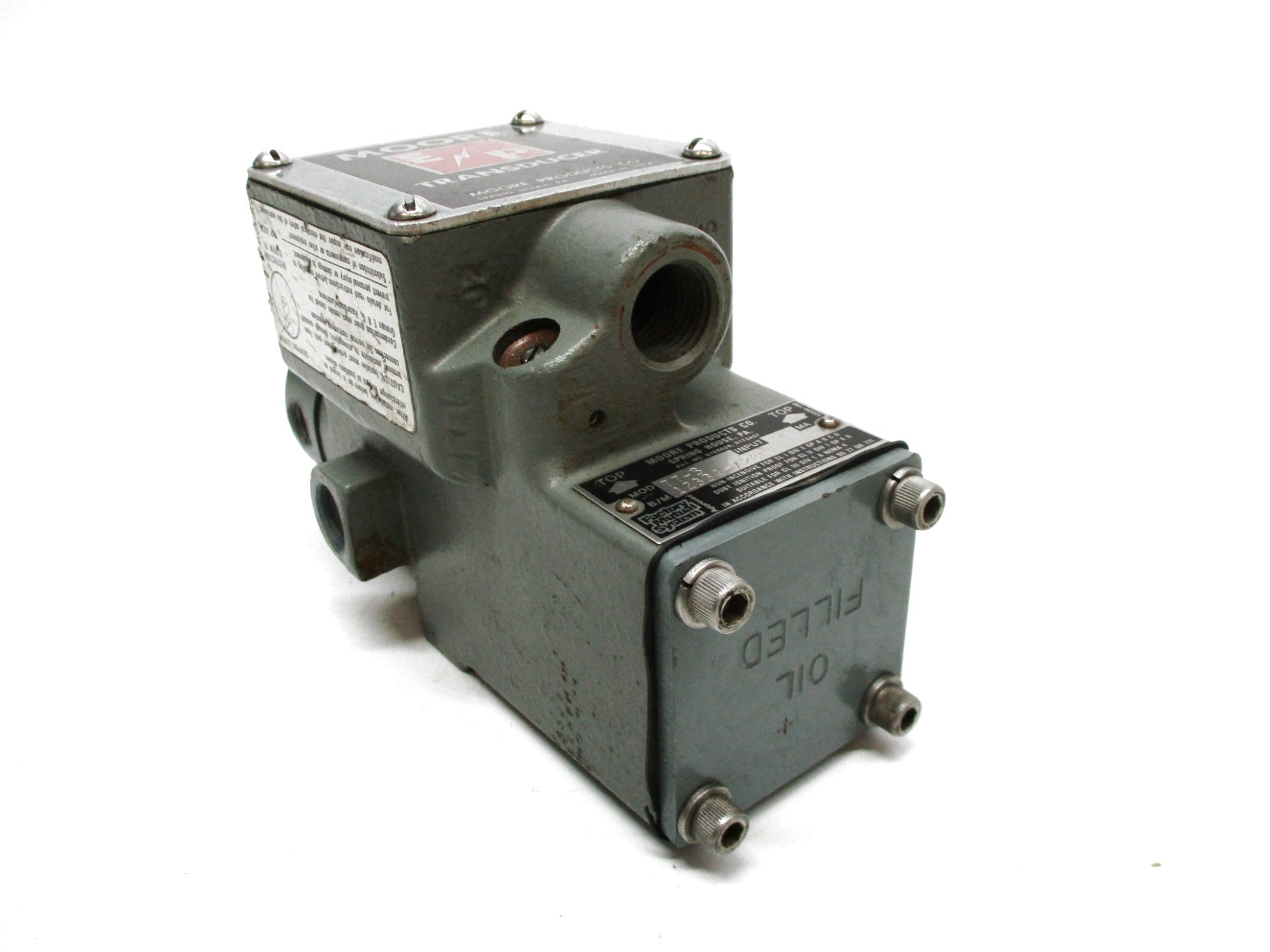 MOORE PRODUCTS 77-3 UNMP