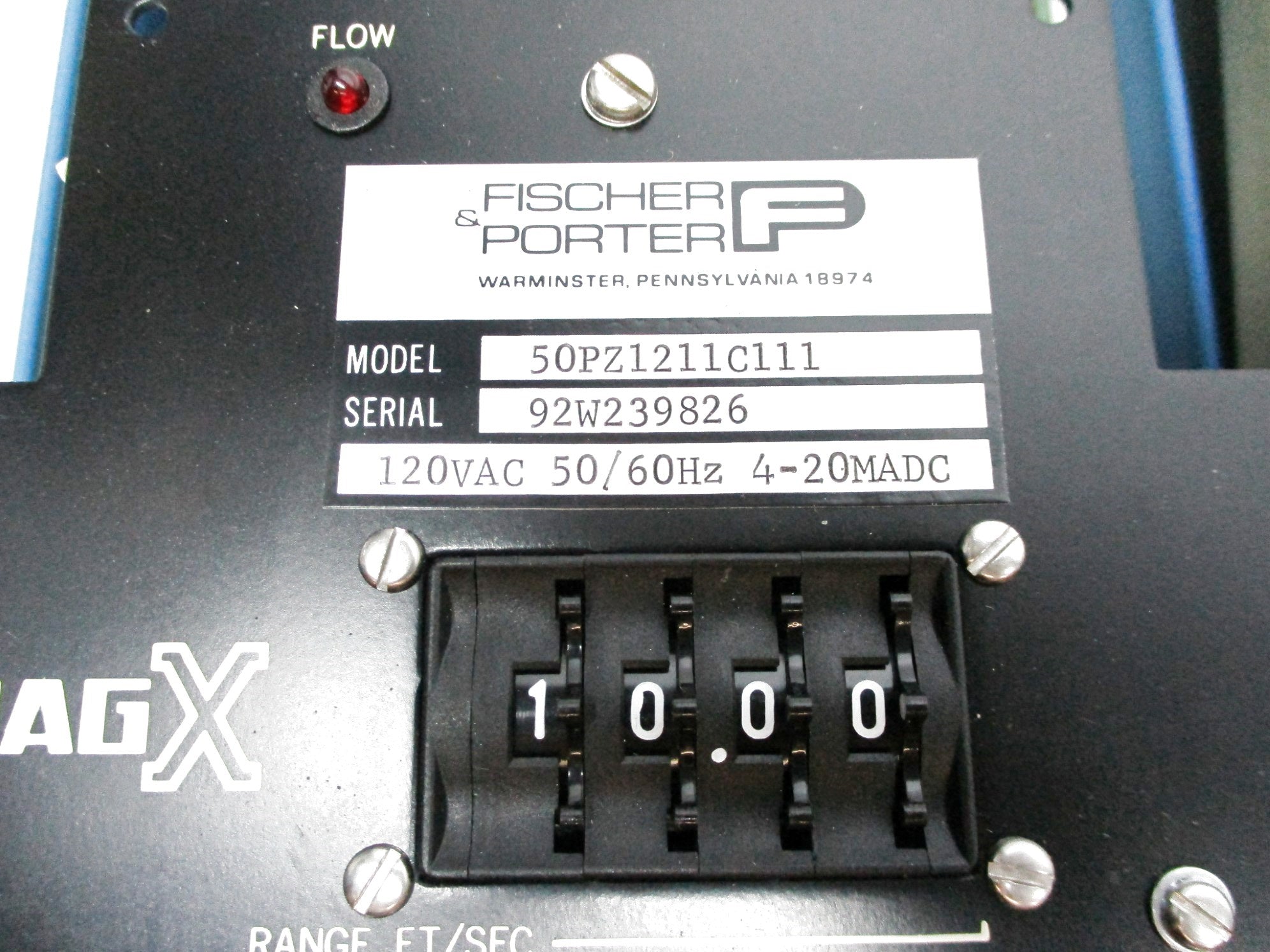 FISHER&PORTER 50PZ1211C111 UNMP