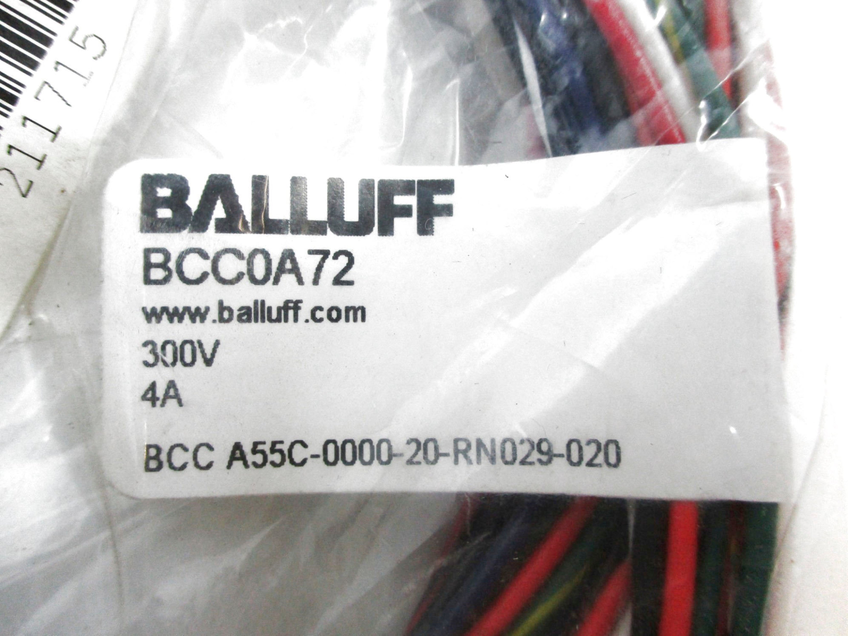BALLUFF BCCA55C-0000-20-RN029-020 NSMP