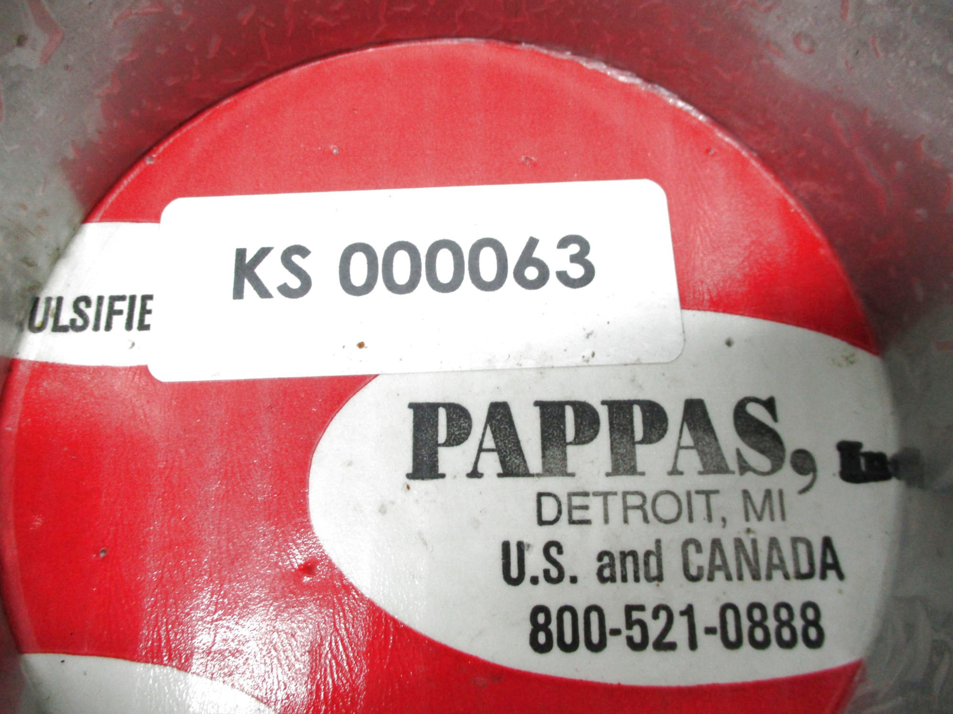 PAPPAS KS000063 NSFS