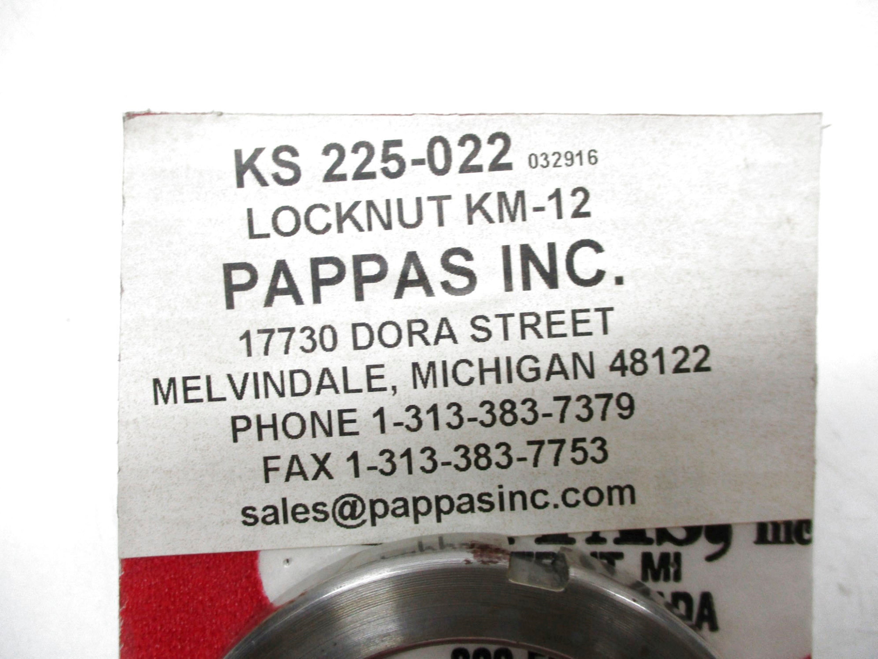 PAPPAS KS225-022 NSFS