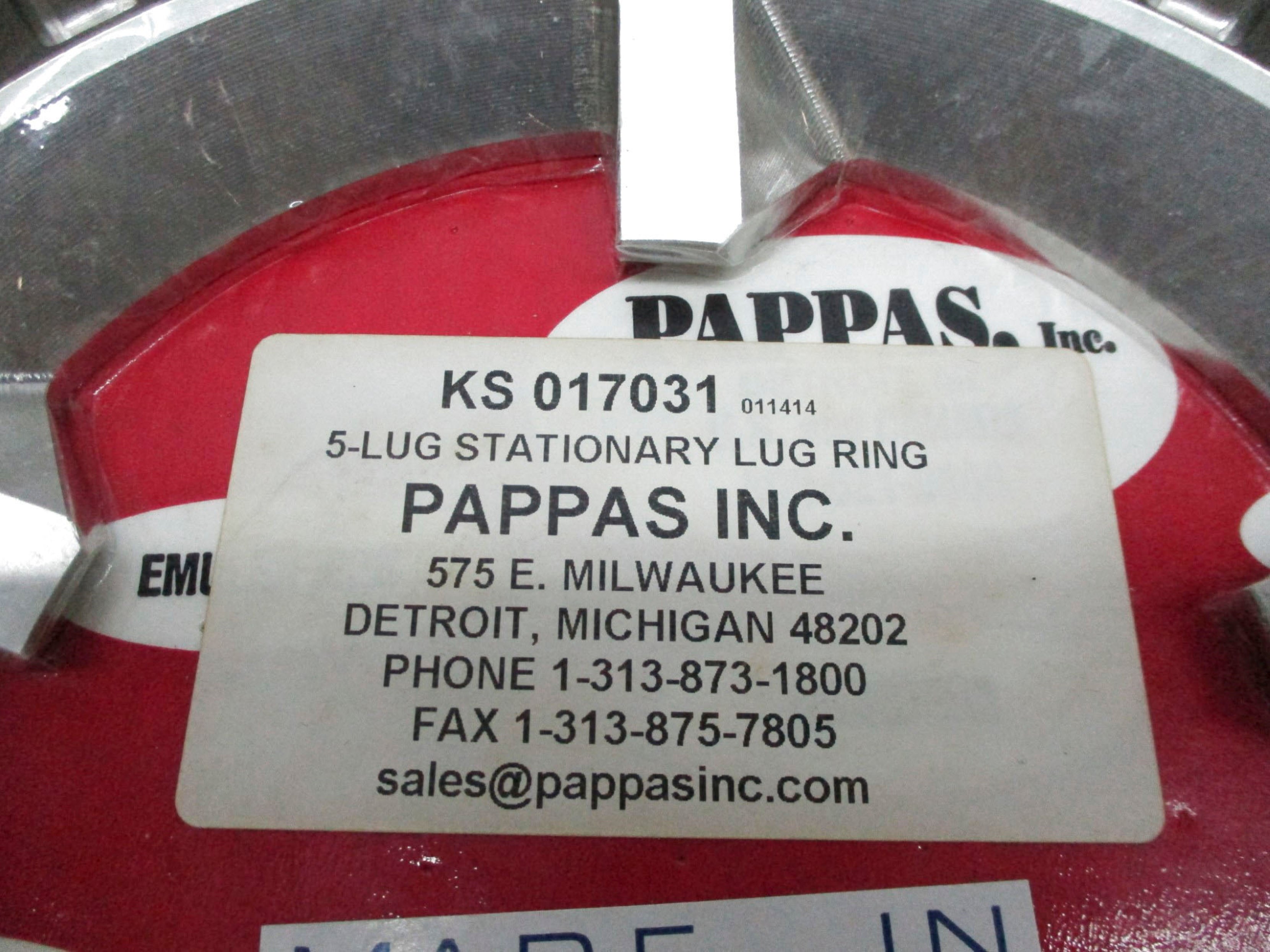 PAPPAS KS017031 NSFS