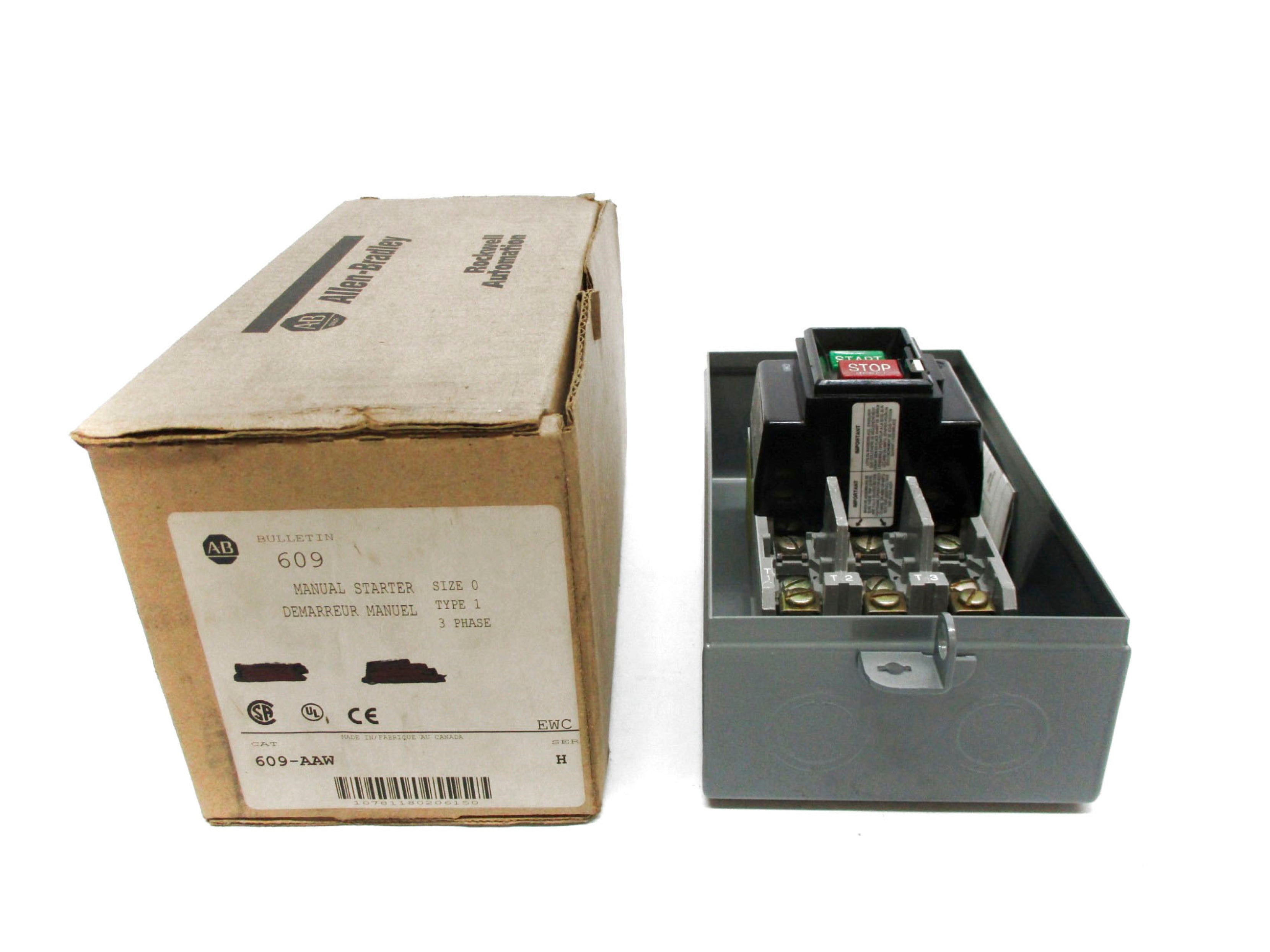 INDUSTRIAL SPARE PART 609-AAW SER. H (AS PICTURED) (BR/WH) NSMP