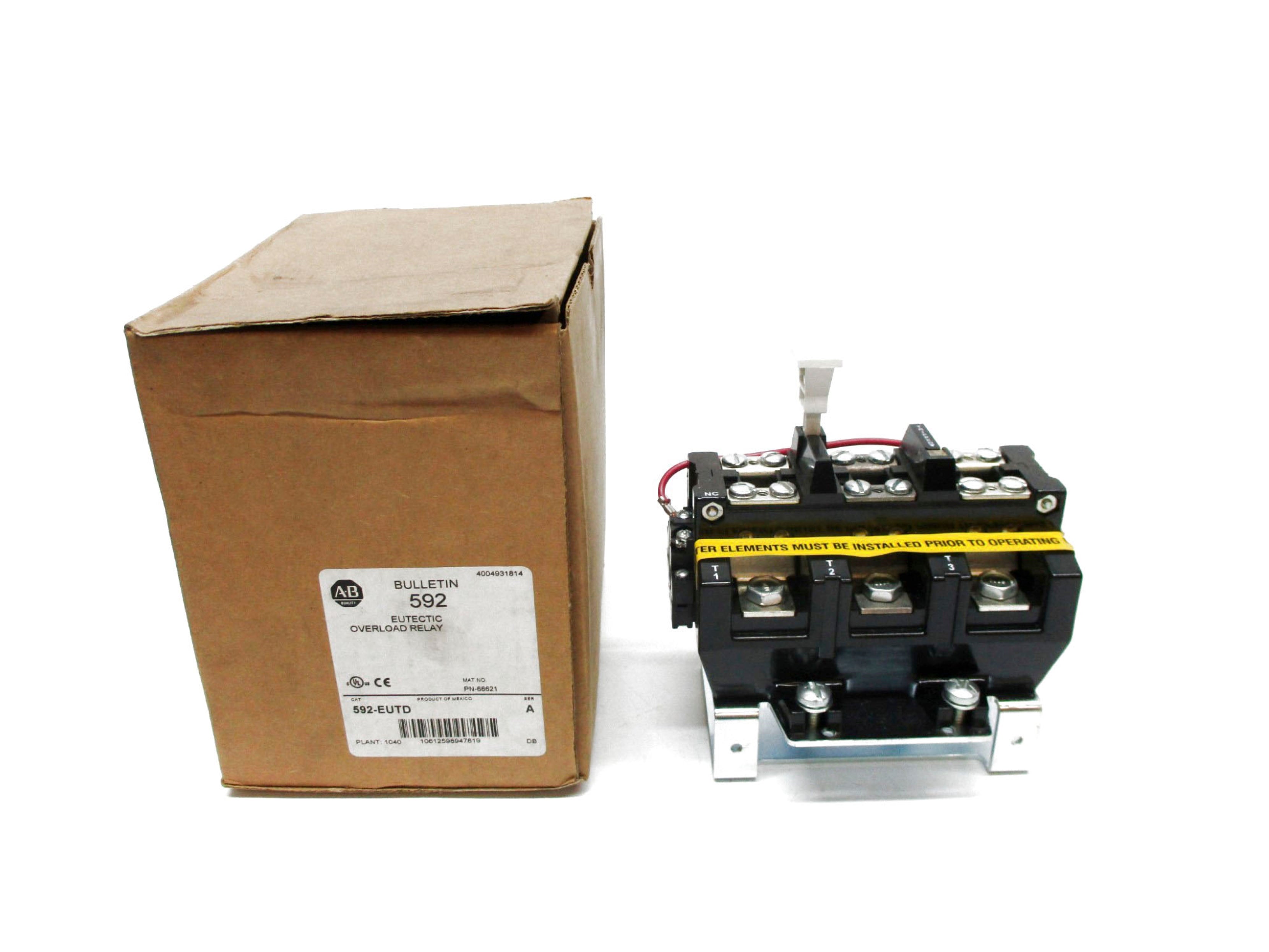 ALLEN BRADLEY 592-EUTD SER. A (BR/WH) NSMP