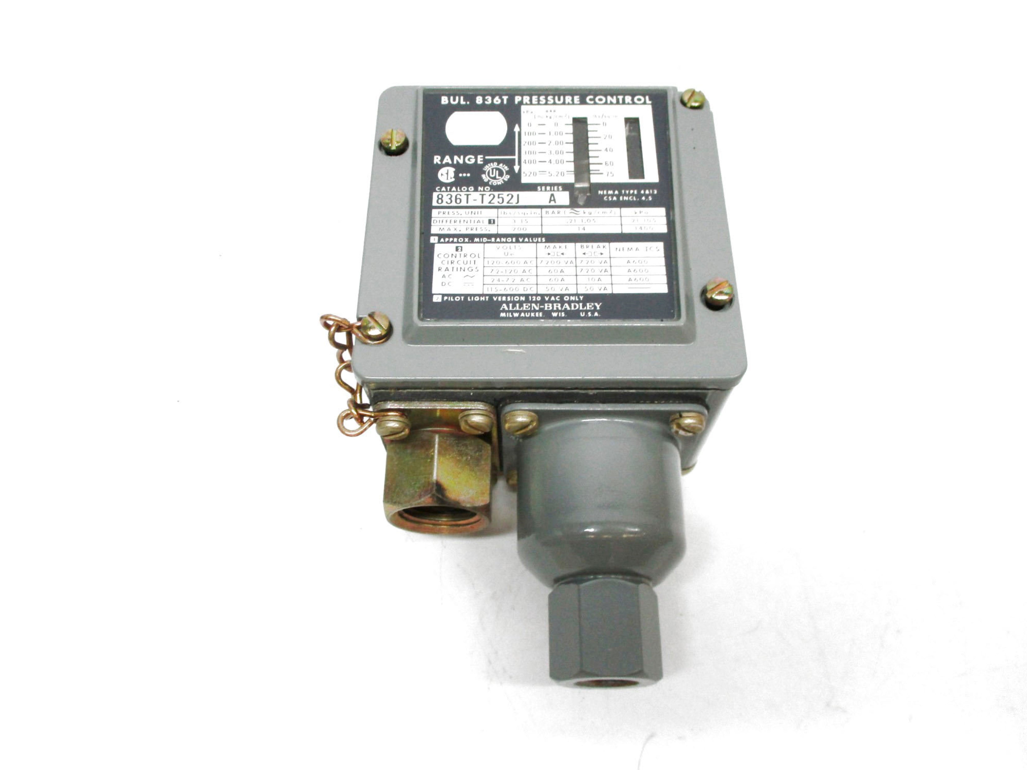 INDUSTRIAL SPARE PART 836T-T252J SER. A (BR/YL) NSMP