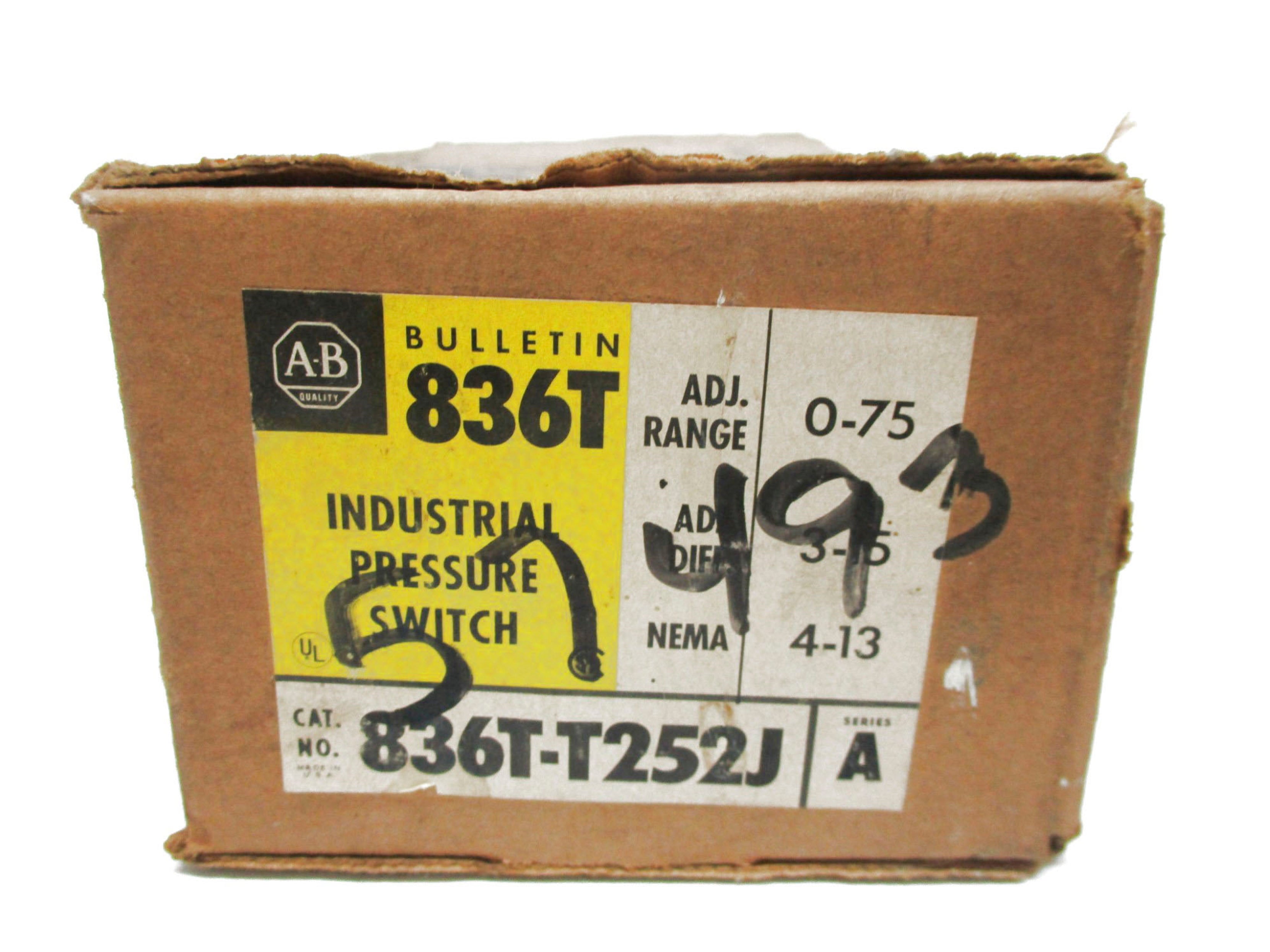 INDUSTRIAL SPARE PART 836T-T252J SER. A (BR/YL) NSMP