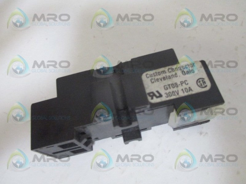 CUSTOM CONNECTOR GT08-PC RELAY SOCKET *USED*