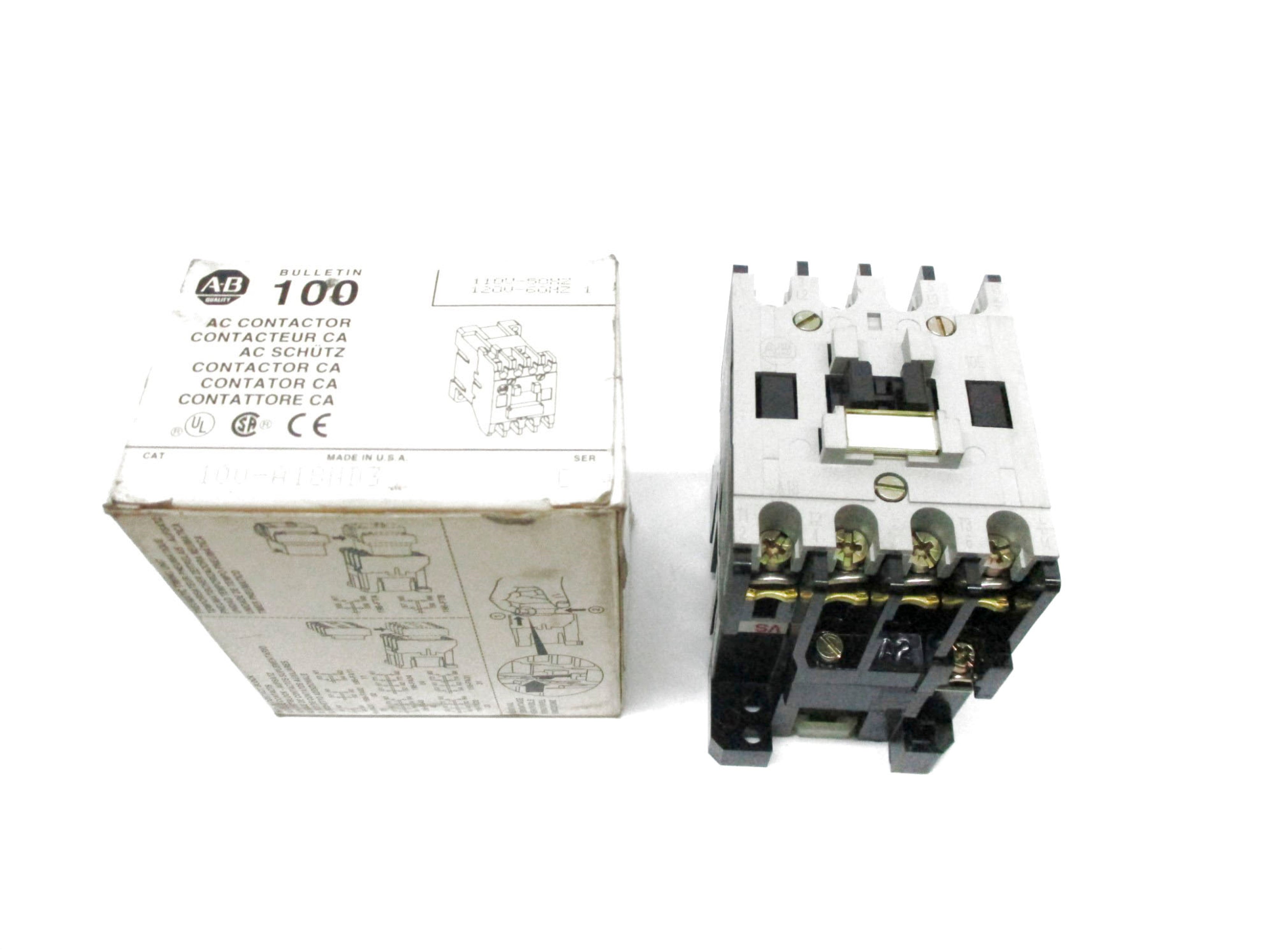 ALLEN BRADLEY 100-A18ND3 SER. C 110/120V (GY/BL) NSMP