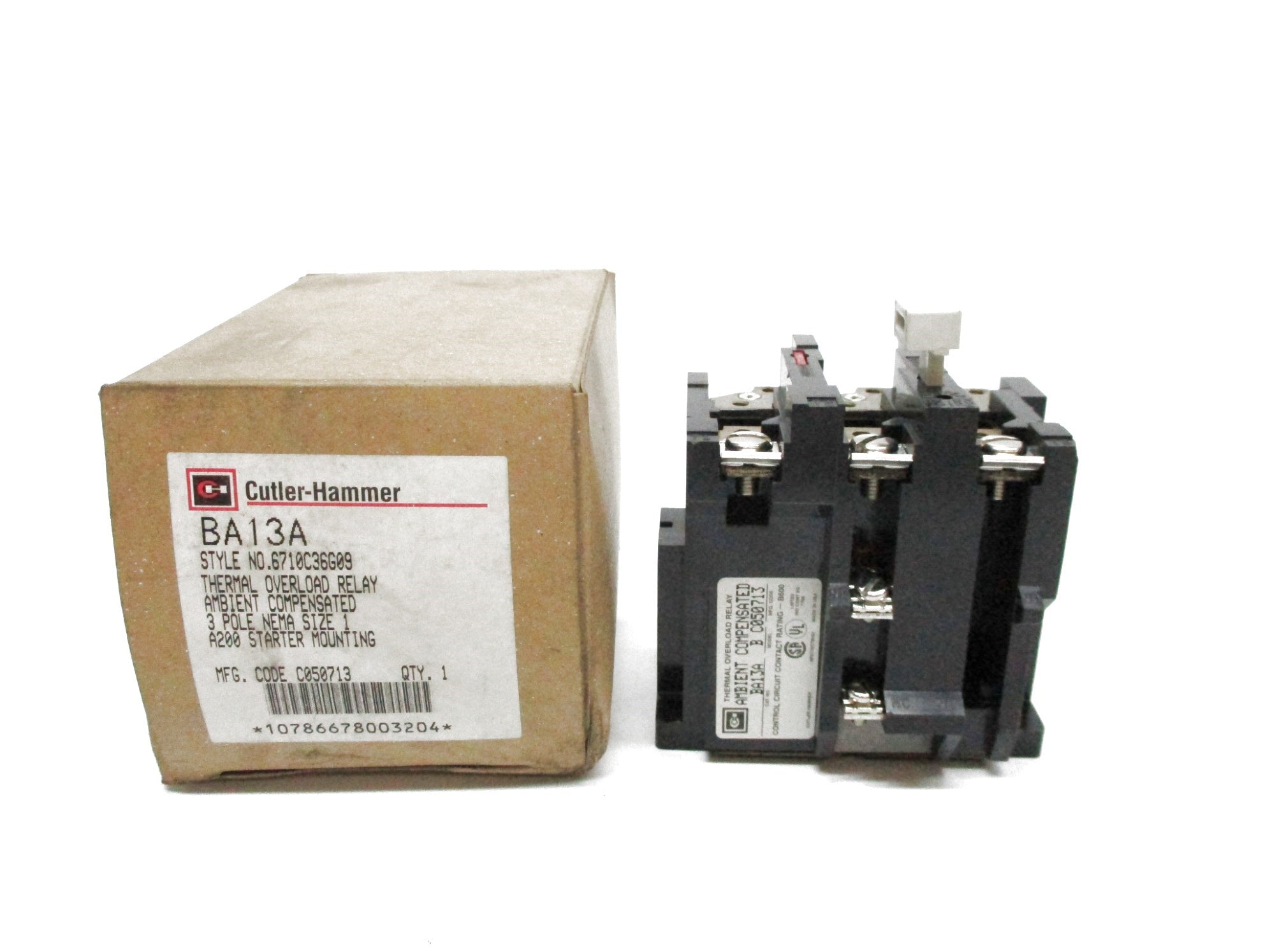 CUTLER HAMMER BA13A NSMP