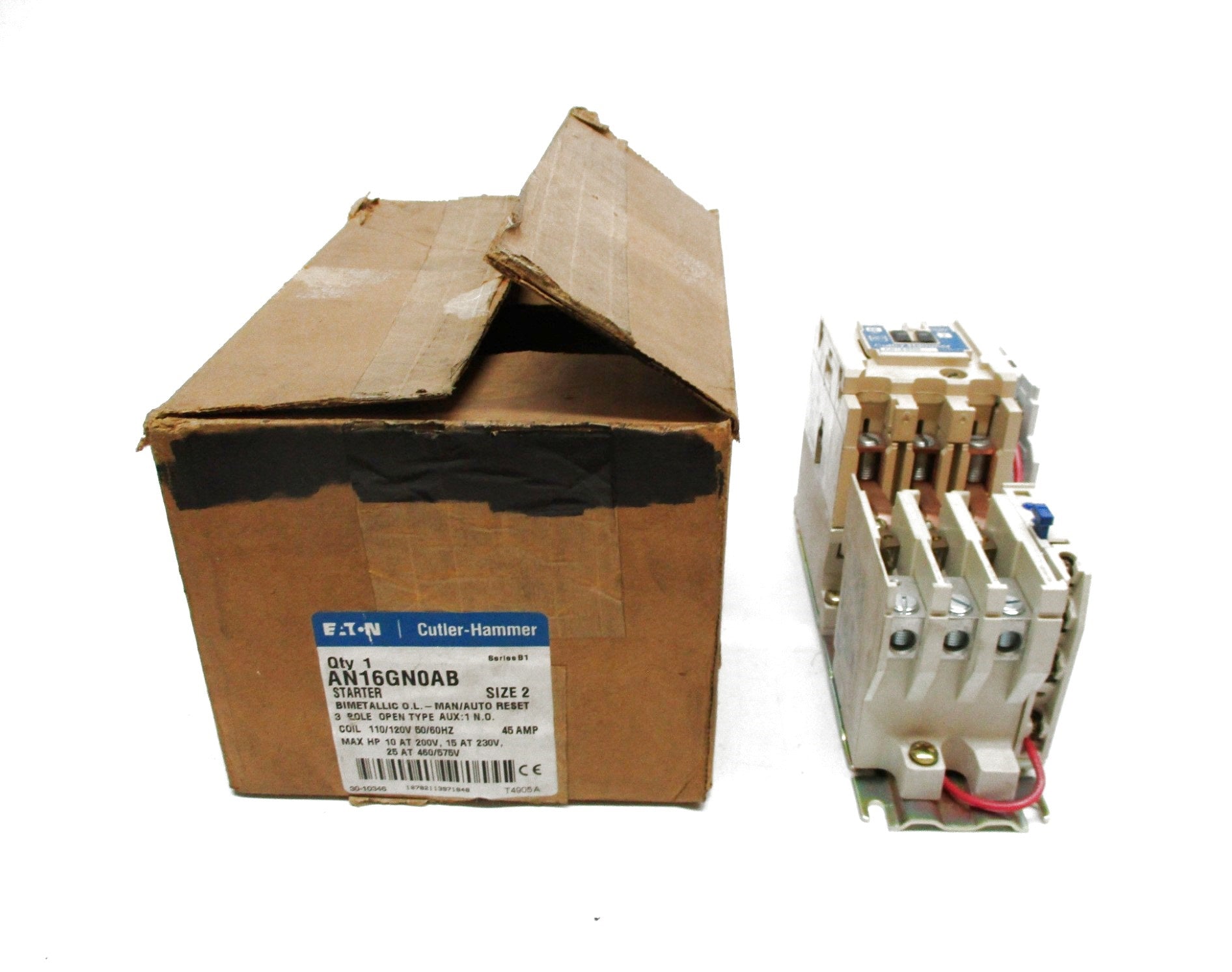CUTLER HAMMER AN16GN0AB SER. B1 110/120V NSMP