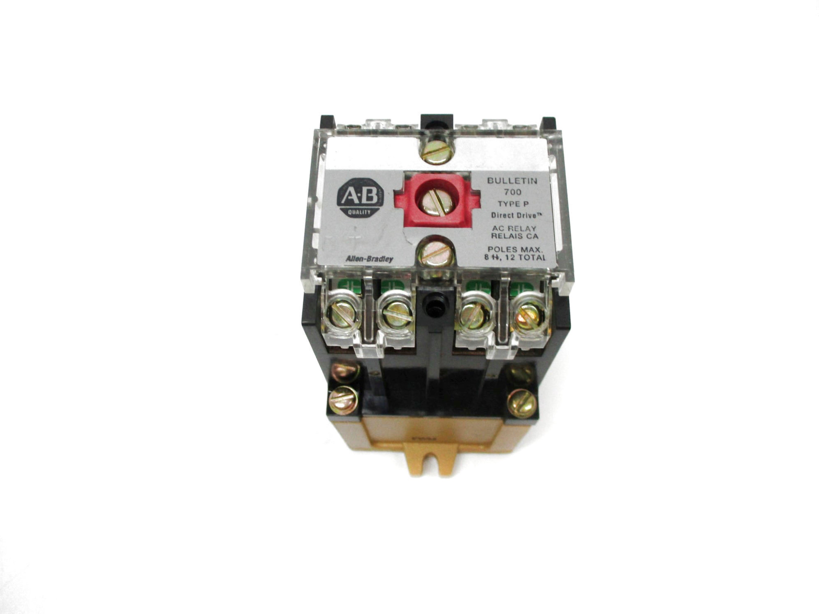 ALLEN BRADLEY 700-P400A1 SER. D 115-120/110V (AS PICTURED) (WH) NSMP