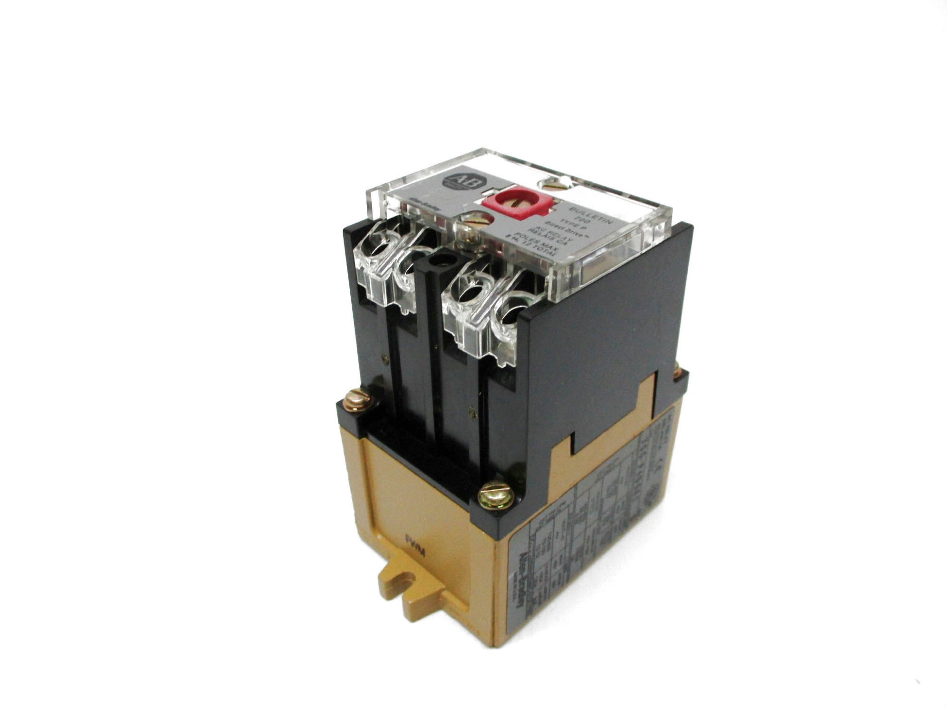 ALLEN BRADLEY 700-P400A1 SER. D 115-120/110V (AS PICTURED) (WH) NSMP