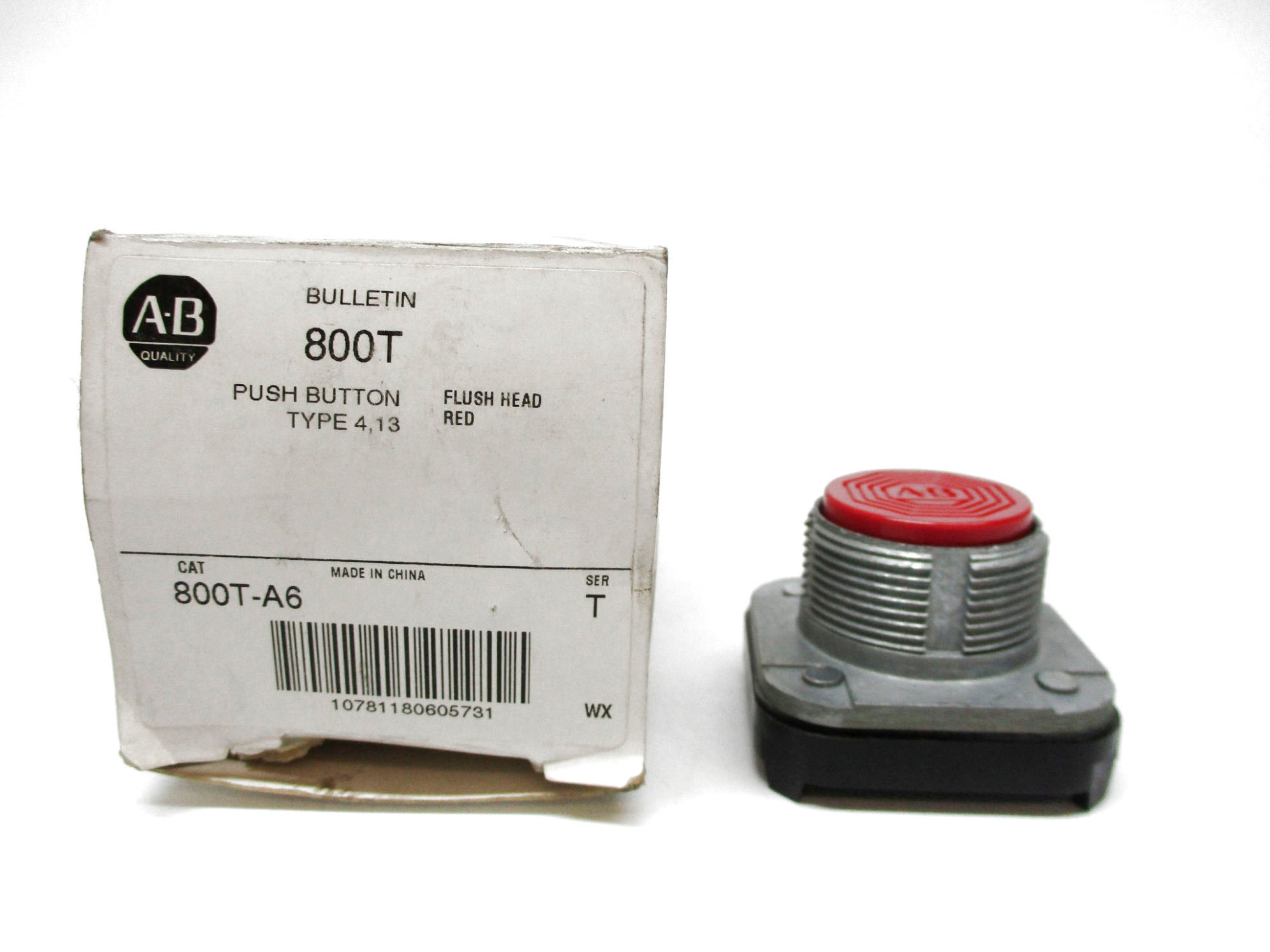 ALLEN BRADLEY 800T-A6 SER. T (WH) NSMP