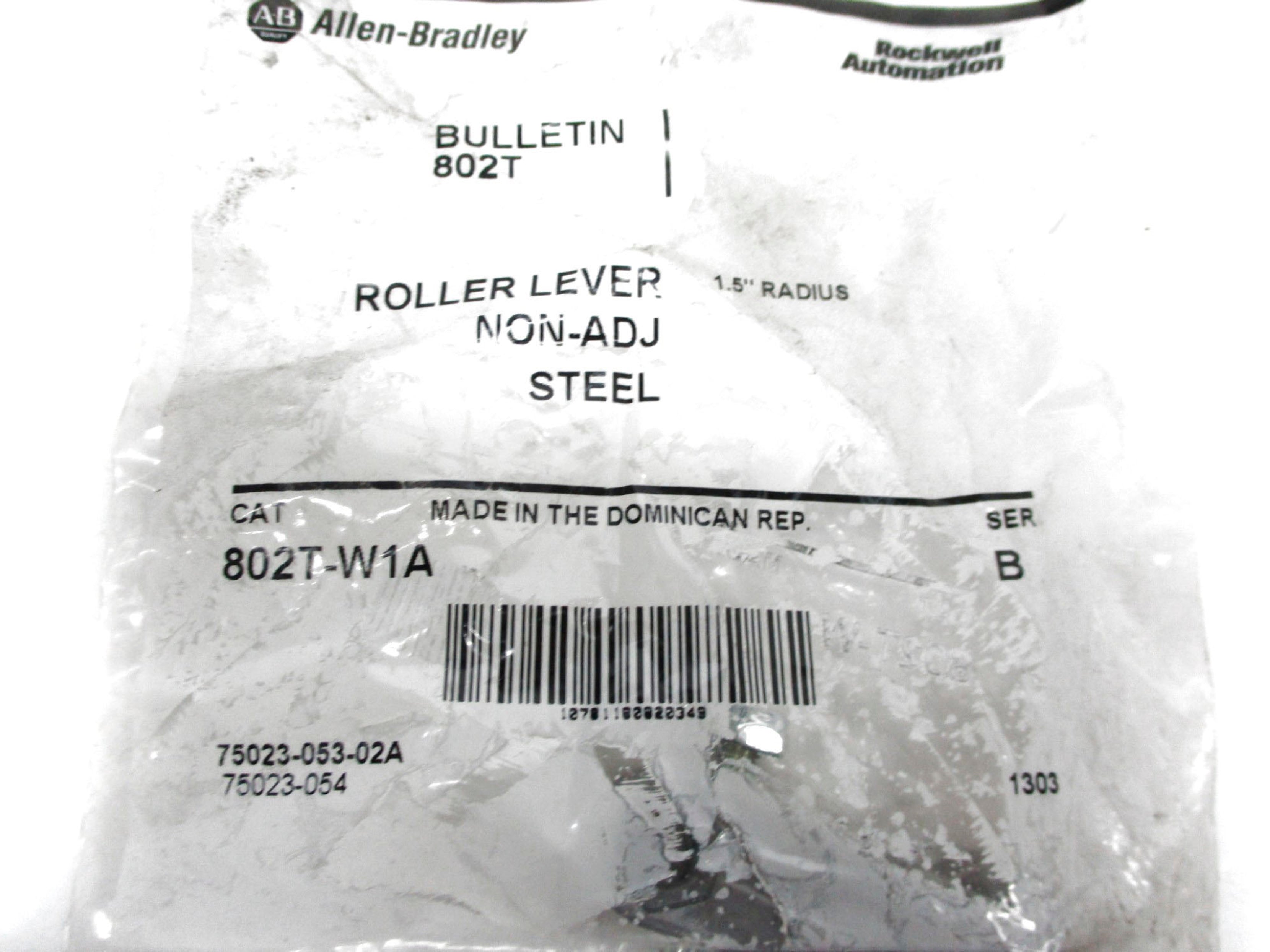 ALLEN BRADLEY 802T-W1A SER. B NSMP