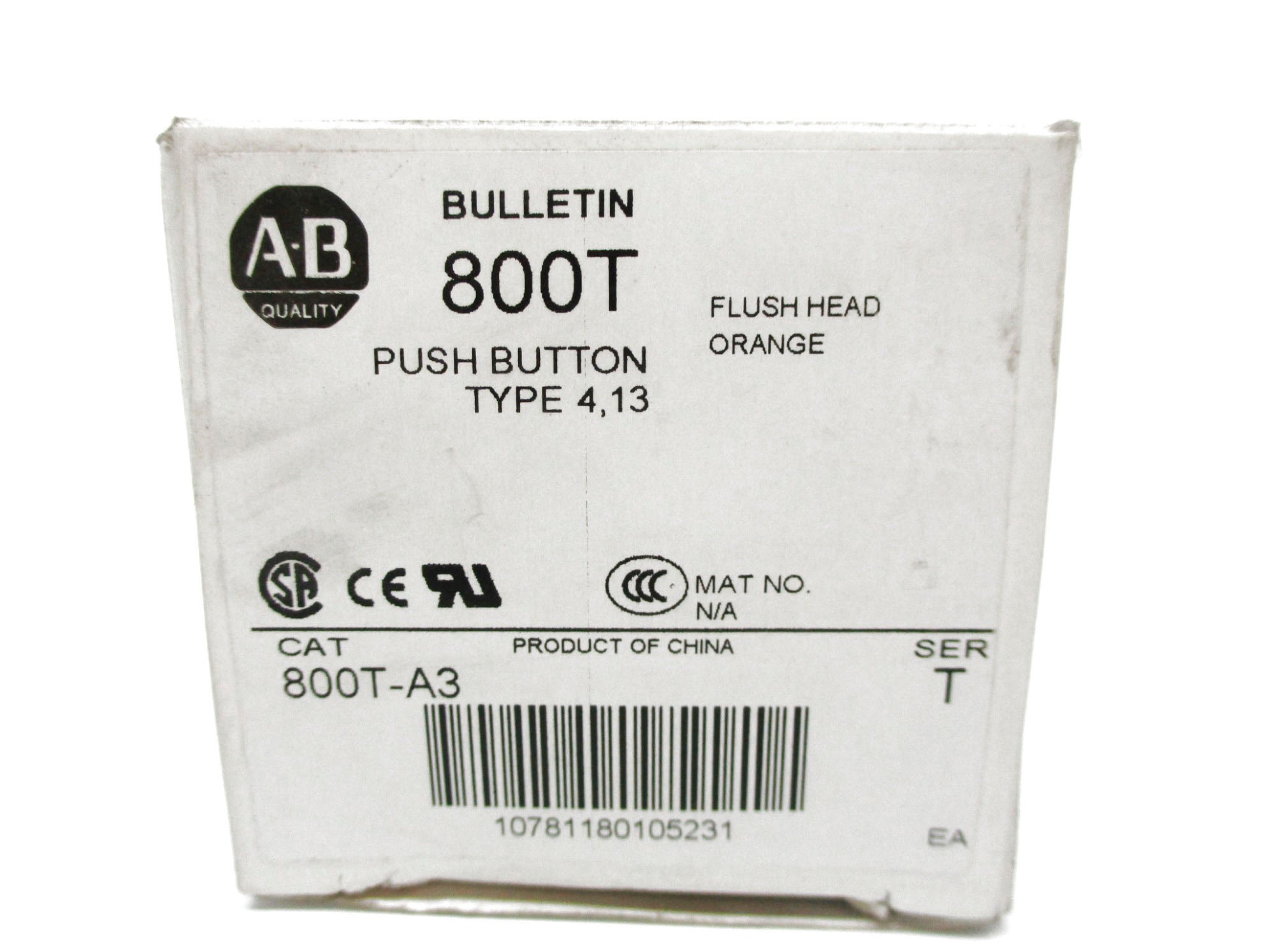 INDUSTRIAL SPARE PART 800T-A3 SER. T (WH) NSMP