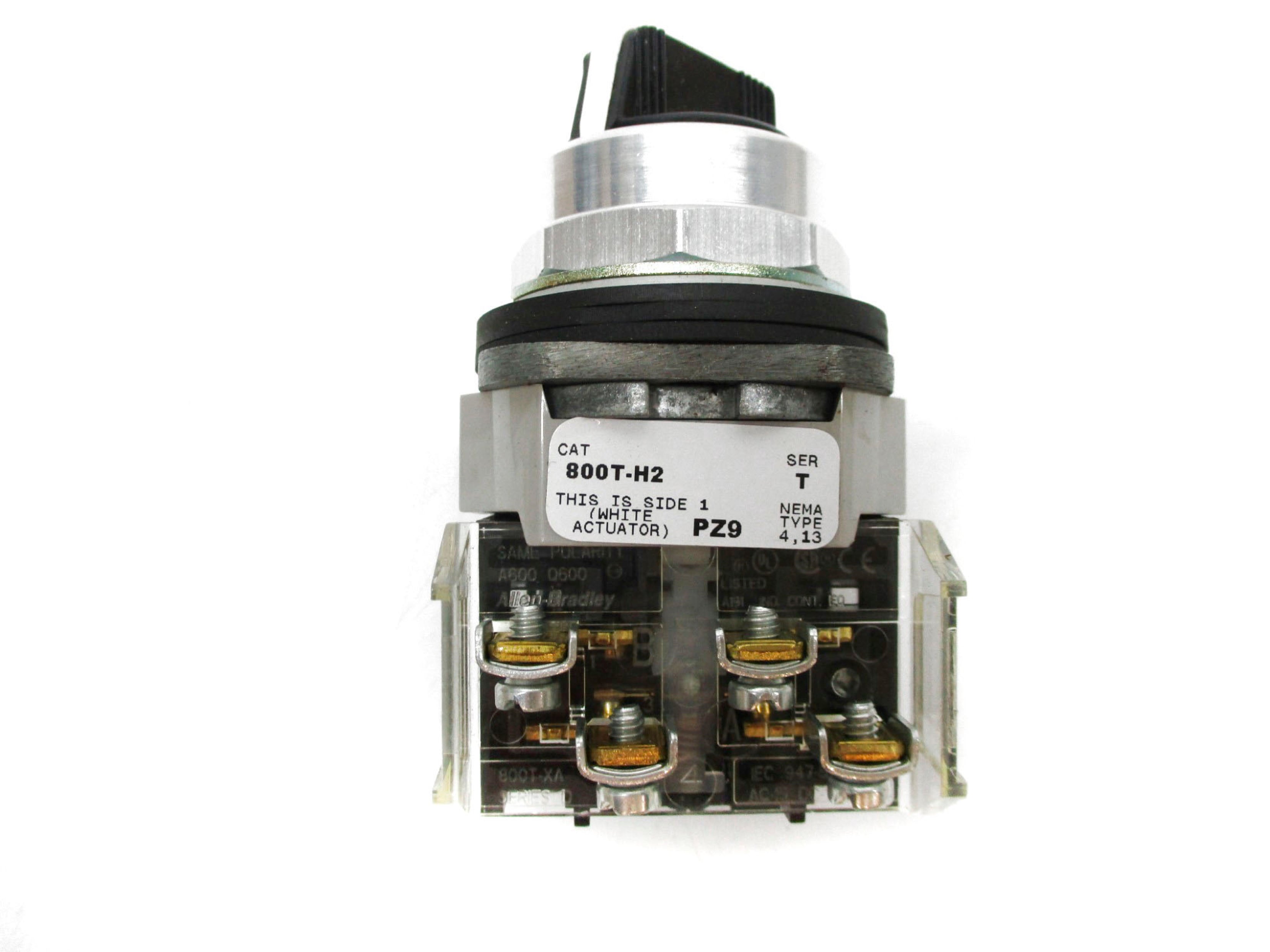ALLEN BRADLEY 800T-H2A SER. T (BR/WH) NSMP