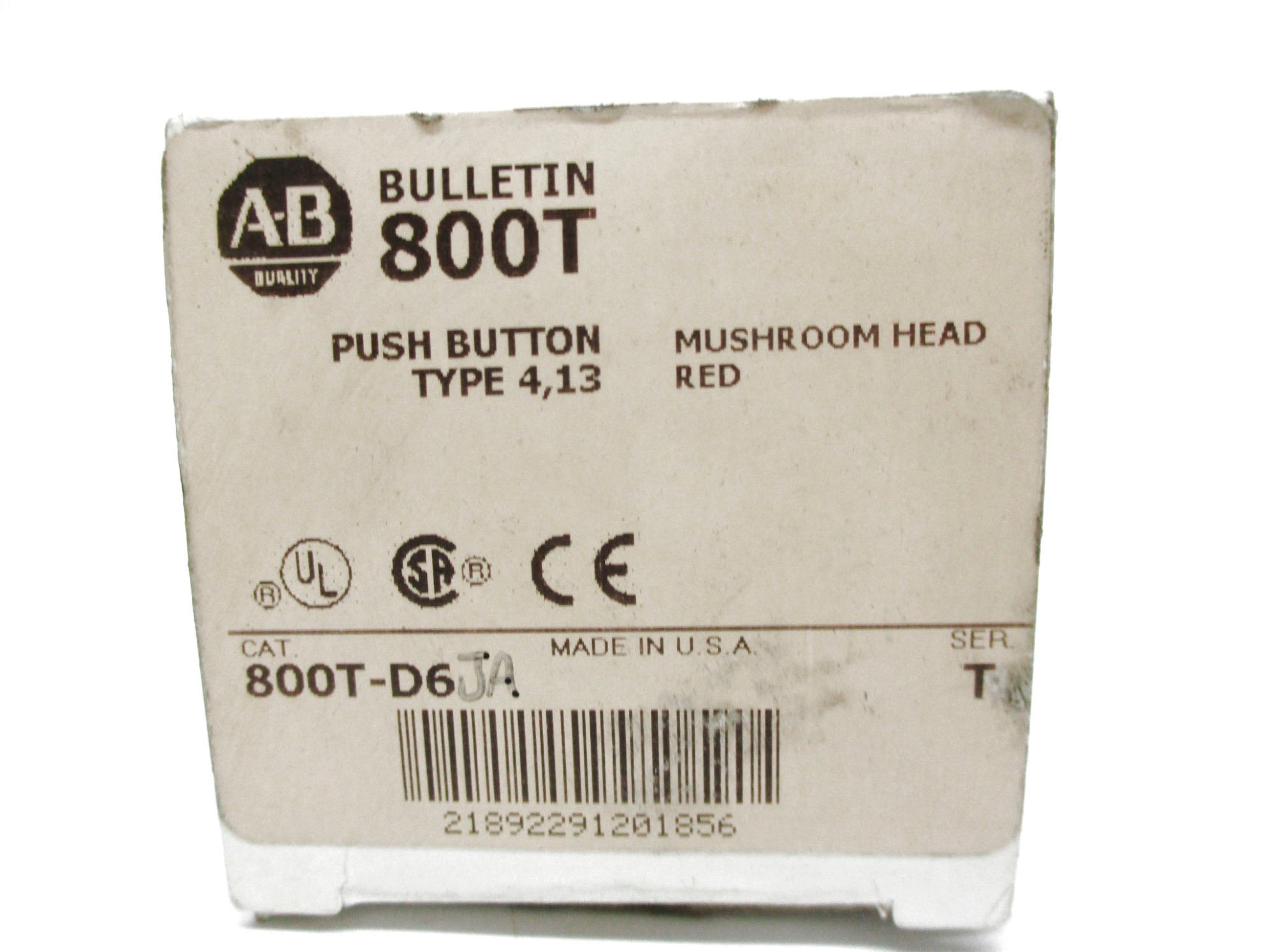 INDUSTRIAL SPARE PART 800T-D6JA SER. T (WH) NSMP