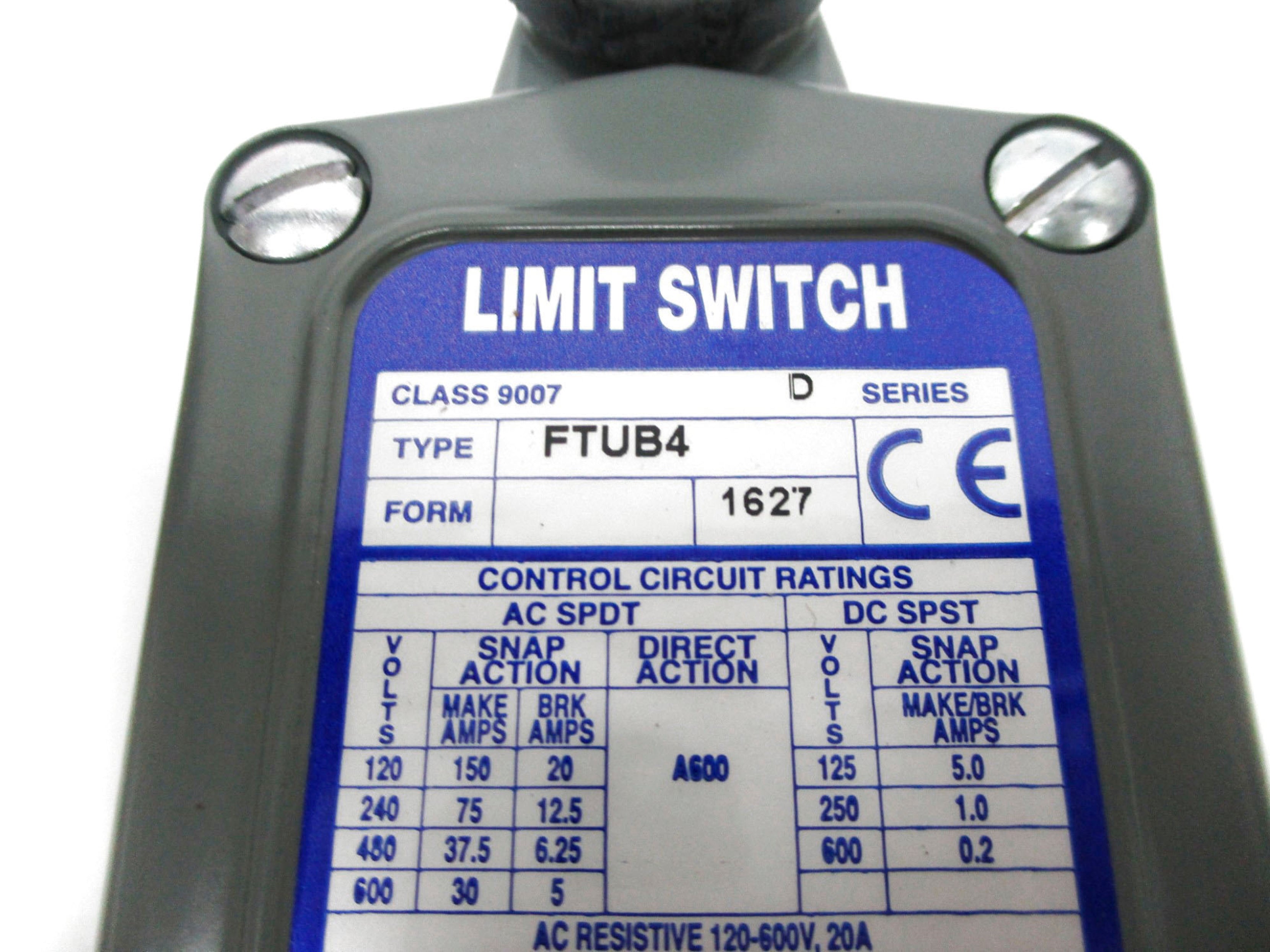 SQUARE D 9007FTUB4 SER. D NSMP
